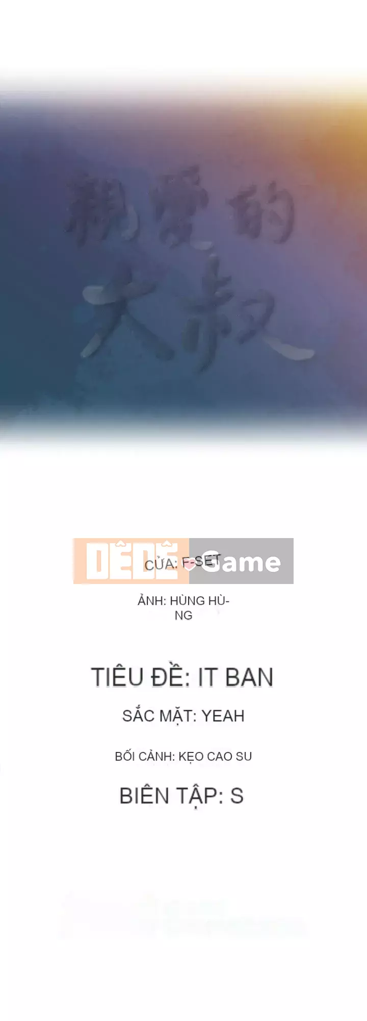 Chào chú thân yêu Chương 01-50