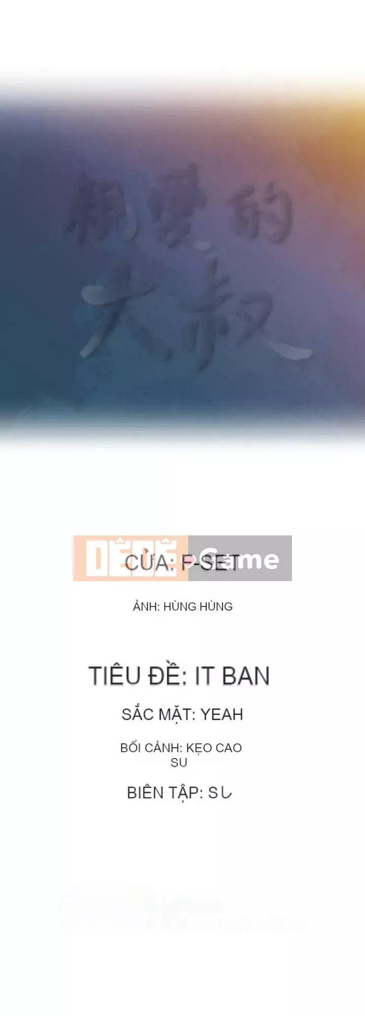 Chào chú thân yêu Chương 01-50