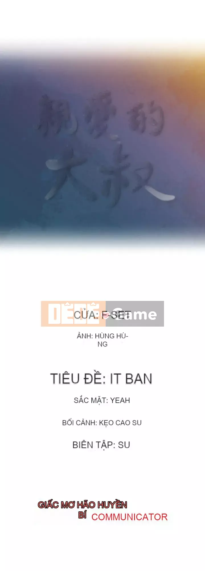 Chào chú thân yêu Chương 01-50