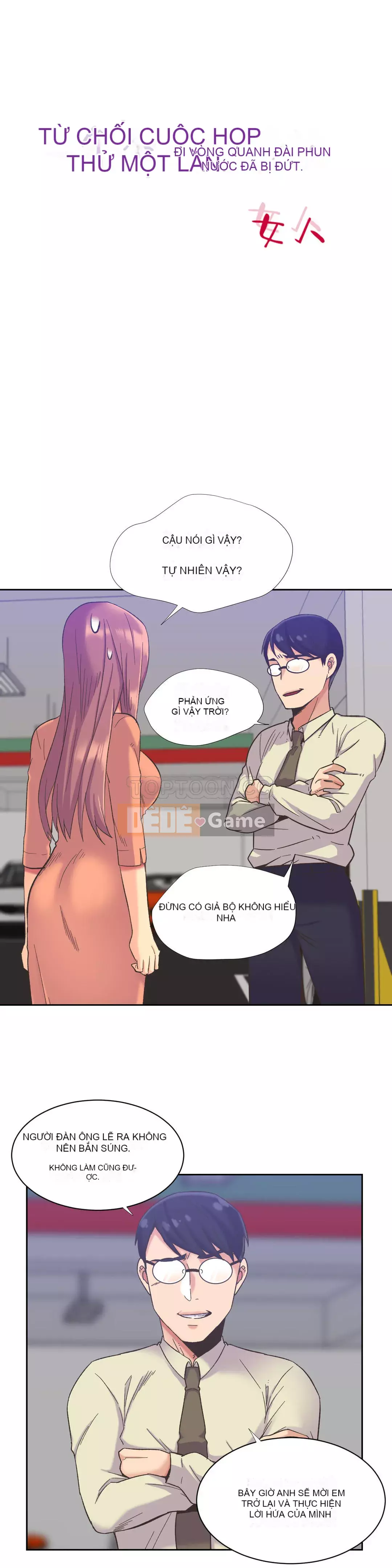 Một người phụ nữ sẽ không nói không Chương 1-87