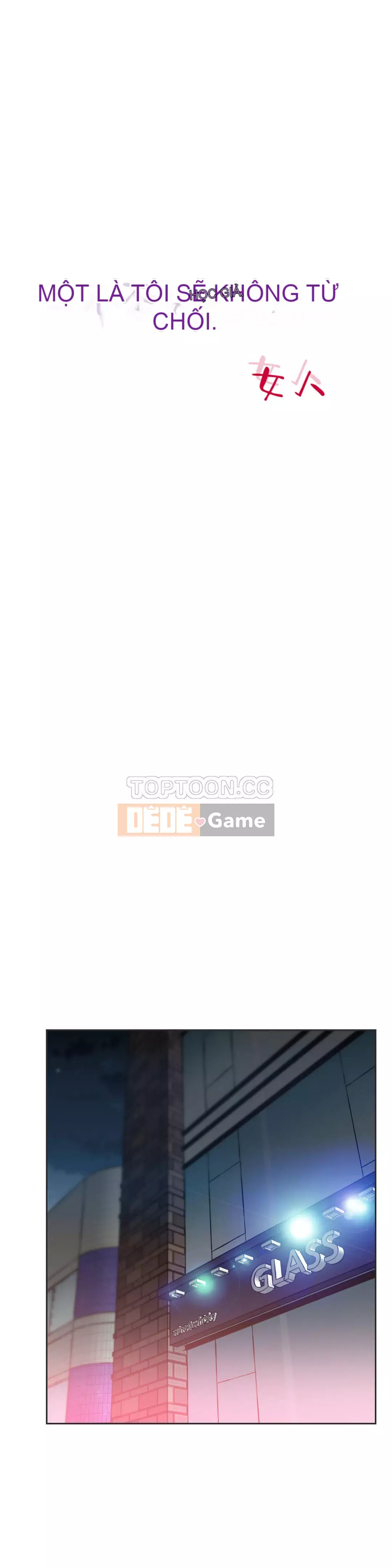 Một người phụ nữ sẽ không nói không Chương 1-87