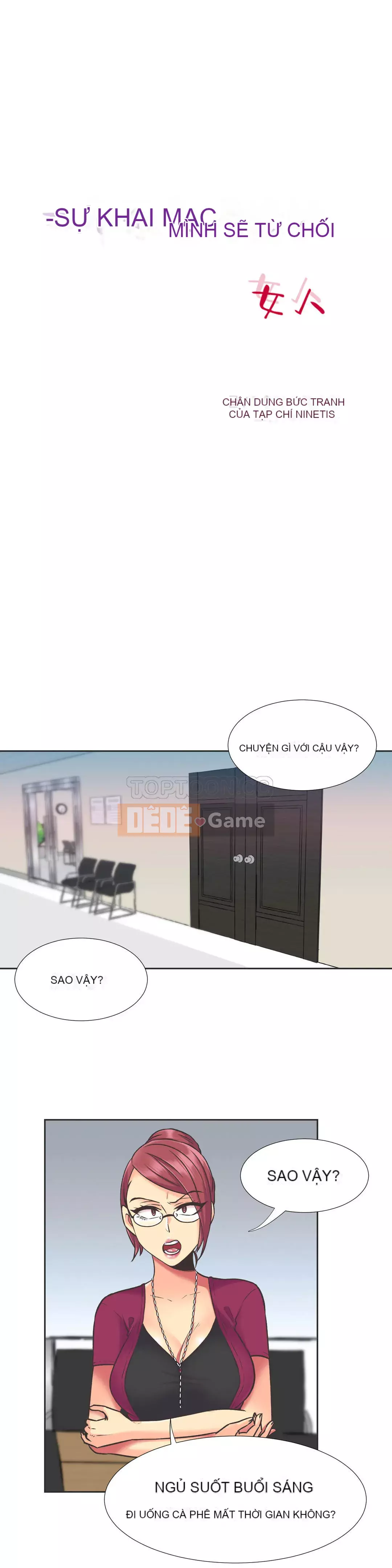 Một người phụ nữ sẽ không nói không Chương 1-87