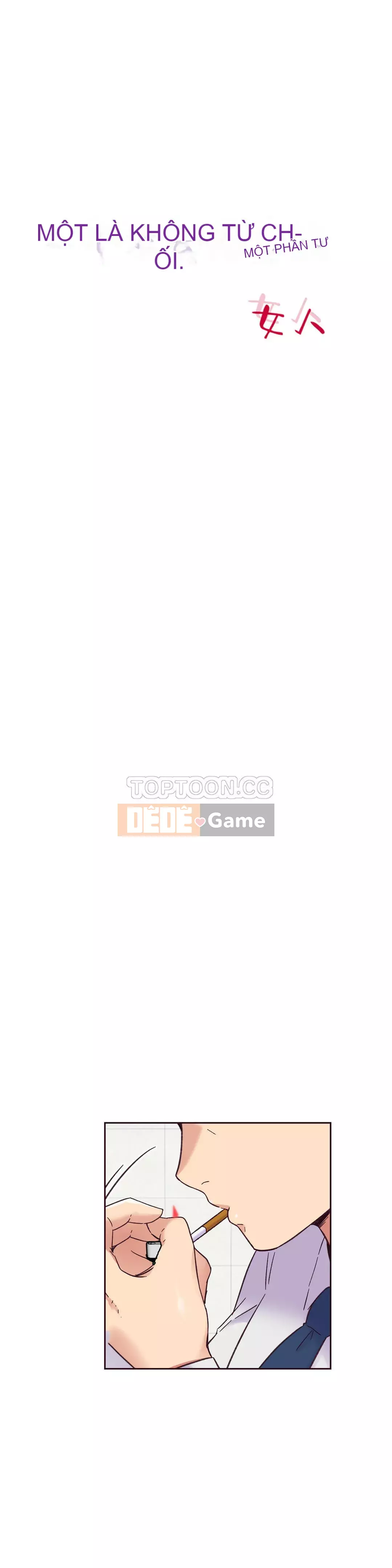 Một người phụ nữ sẽ không nói không Chương 1-87