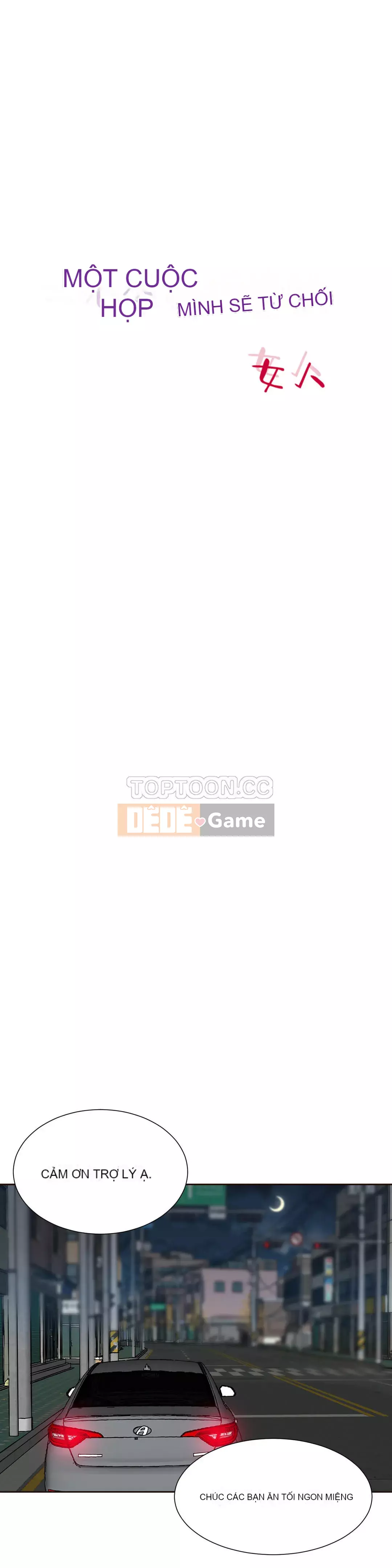 Một người phụ nữ sẽ không nói không Chương 1-87