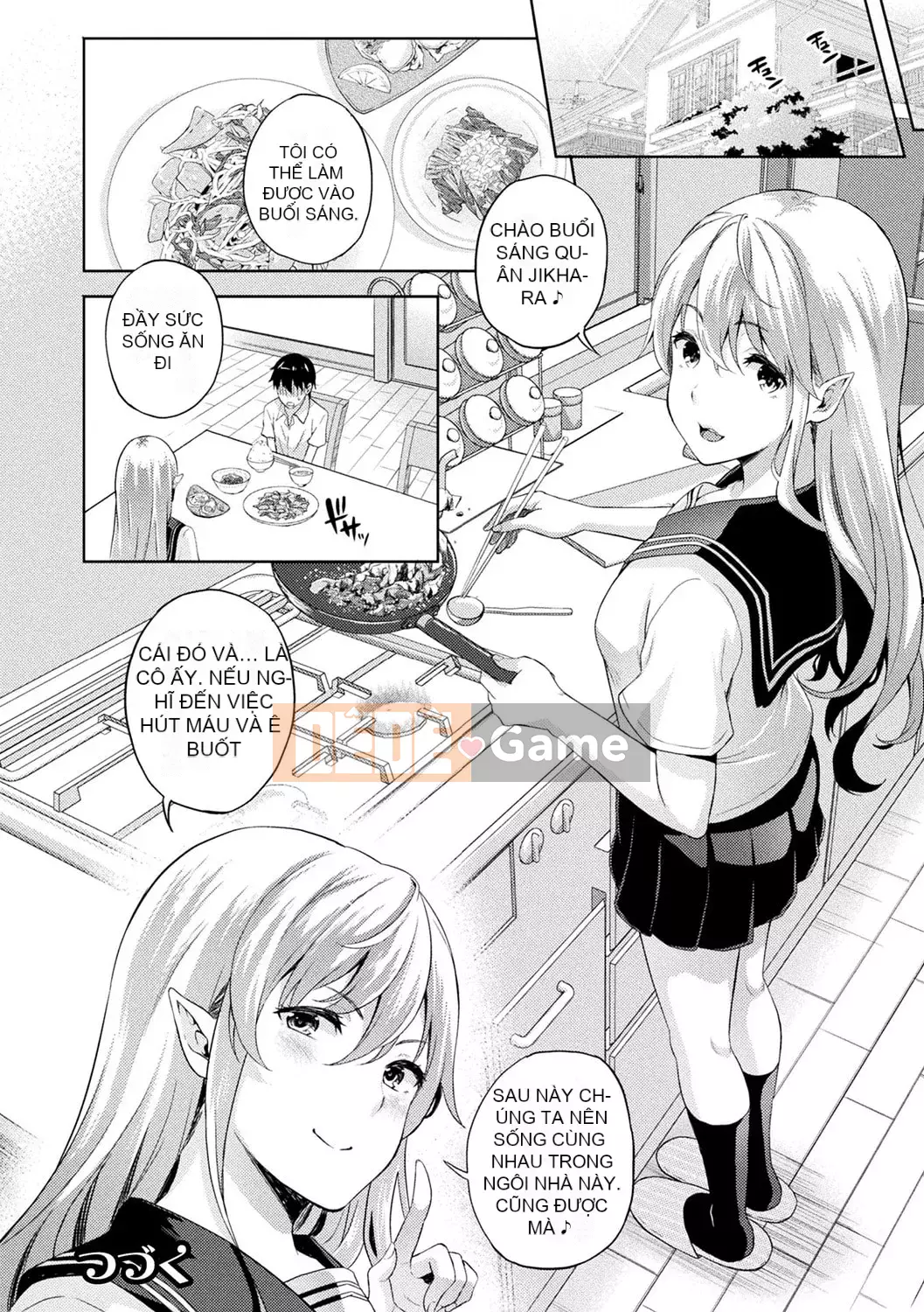 [Nanase Mizuho] Người yêu của tôi là ma cà rồng!?