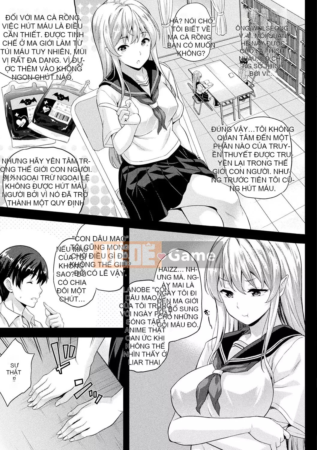 [Nanase Mizuho] Người yêu của tôi là ma cà rồng!?