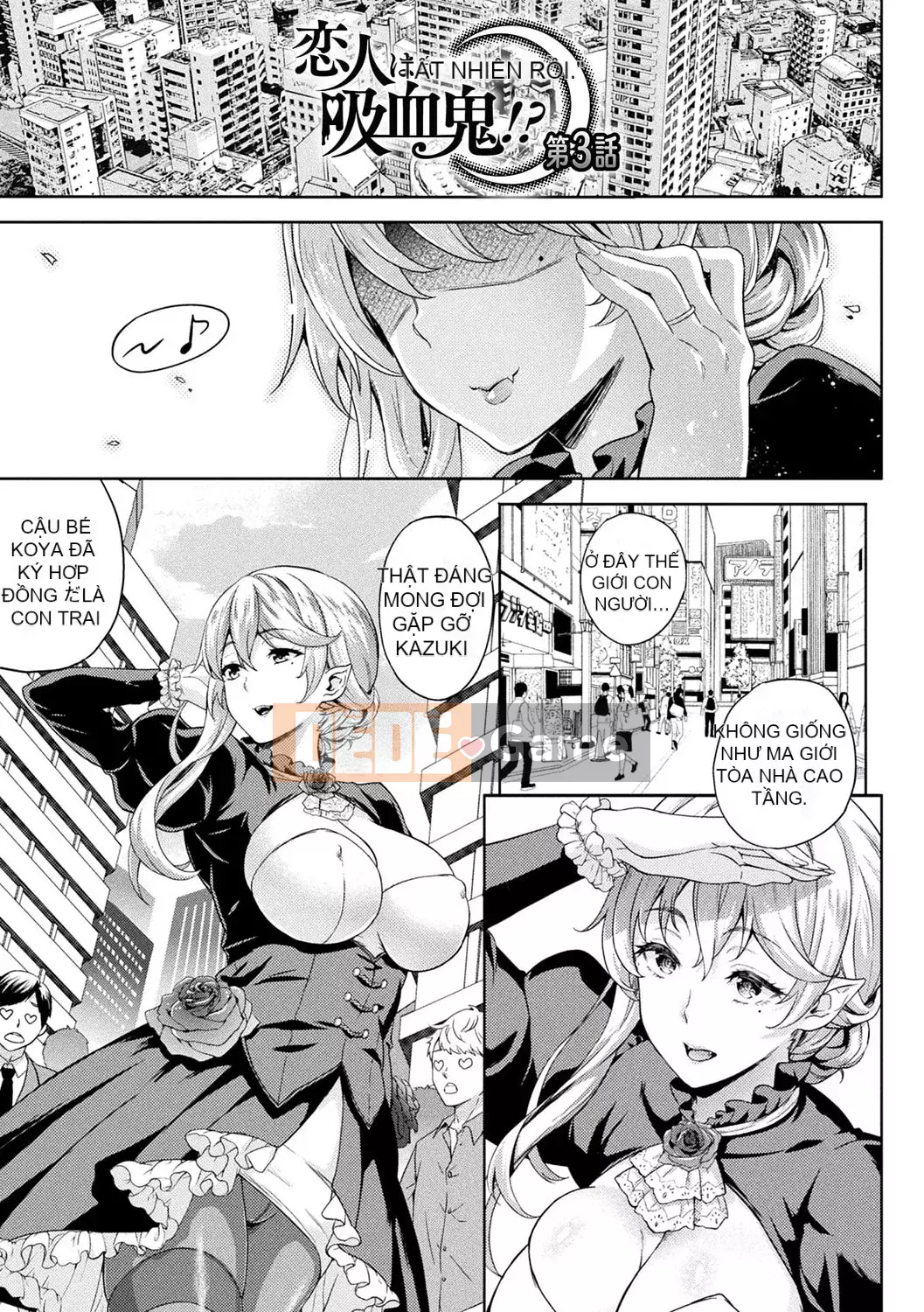 [Nanase Mizuho] Người yêu của tôi là ma cà rồng!?