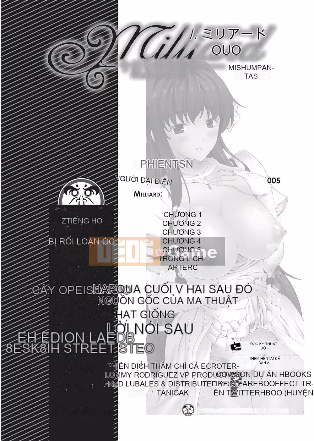 [Nanase Mizuho] Milliard -Reijo Gohoushi Monogatari-｜Milliard Slave Story [English] [Project-H] [Decensored]
