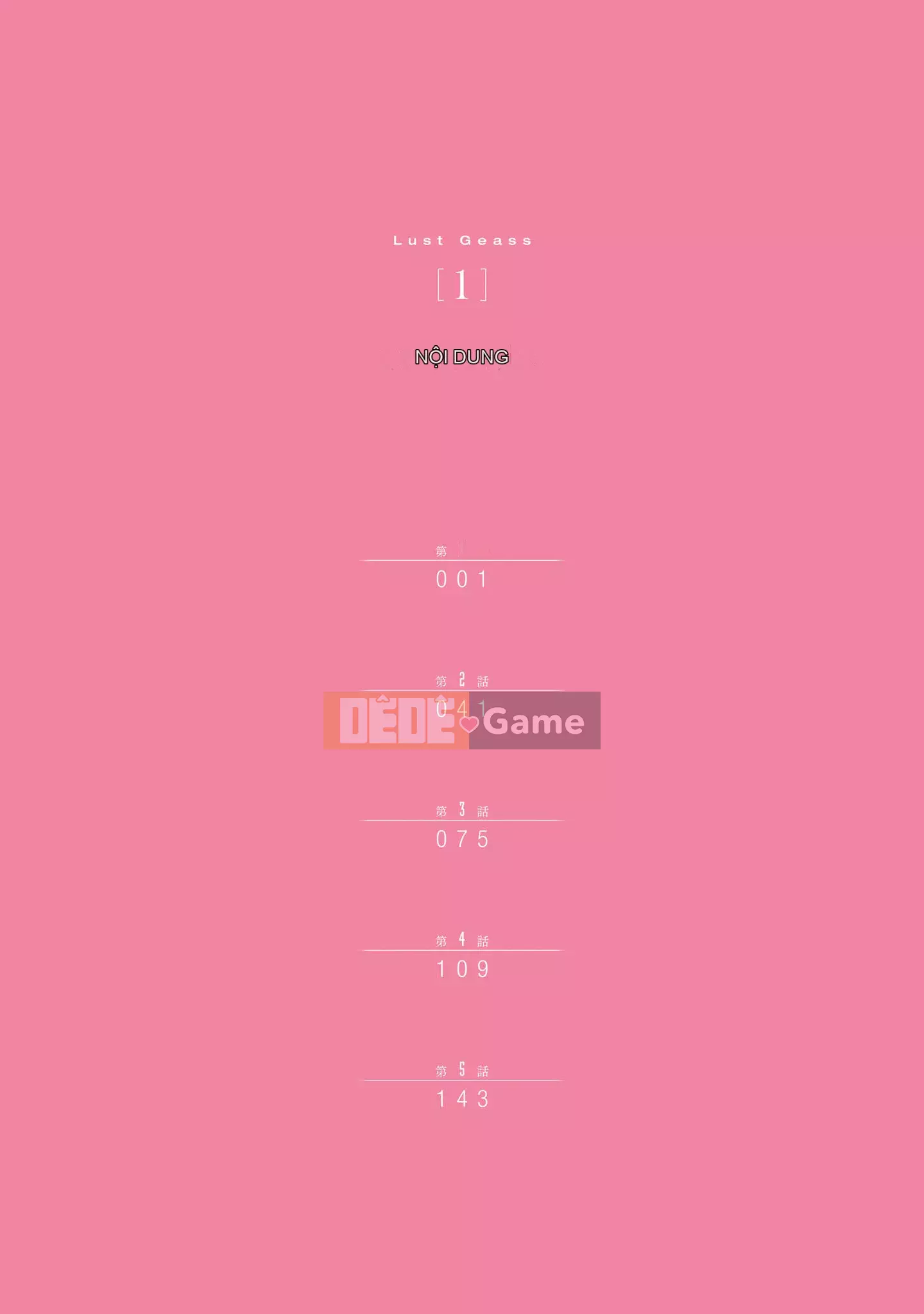 [Nhóm trăng non] [Osamu Takahashi] Last Geass 01 tập