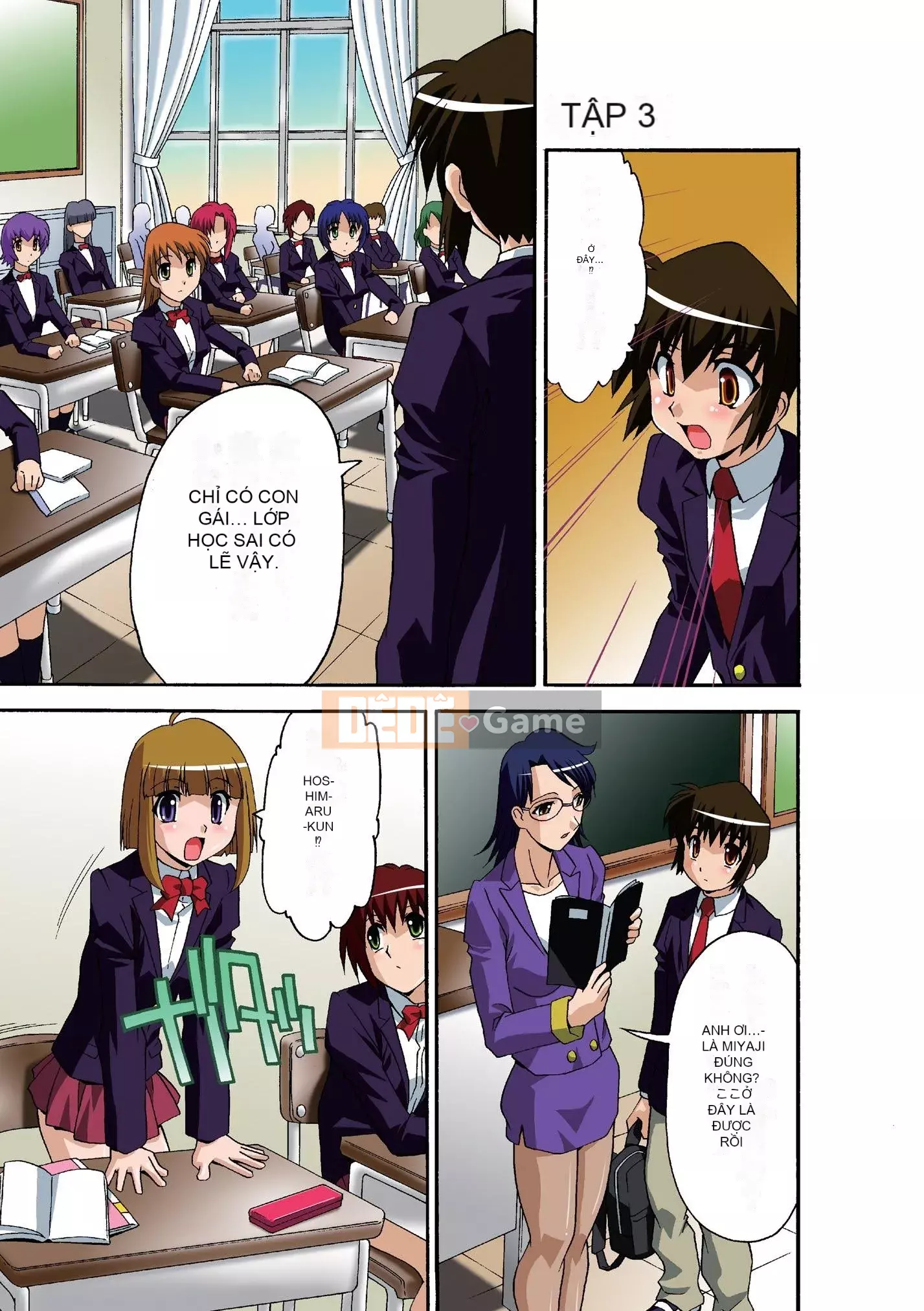 [Hindenburg] Thiên đường Mote Sugi Shoujo