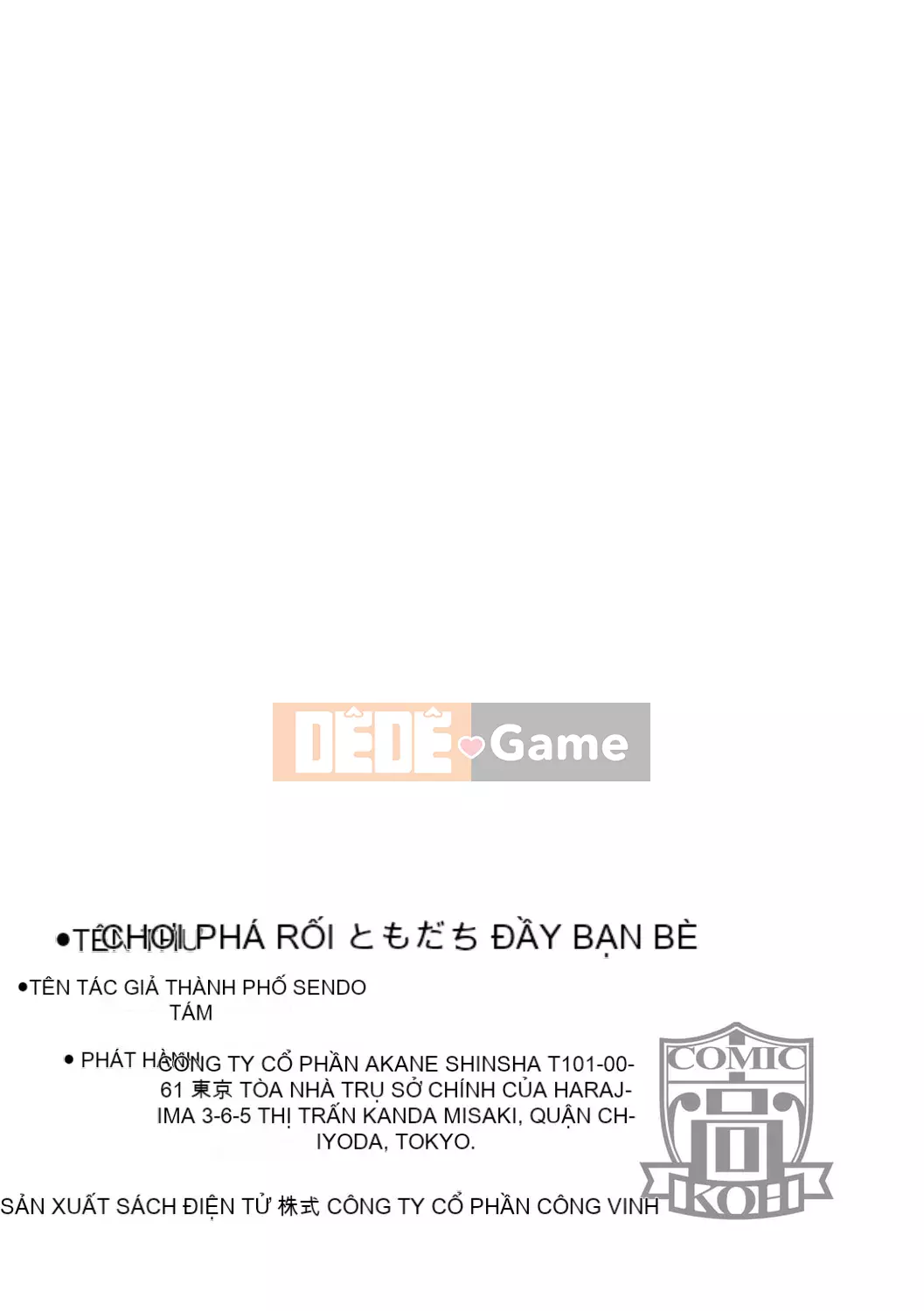 [Sendohachi] Phá lấu và chơi cùng thật nhiều bạn |