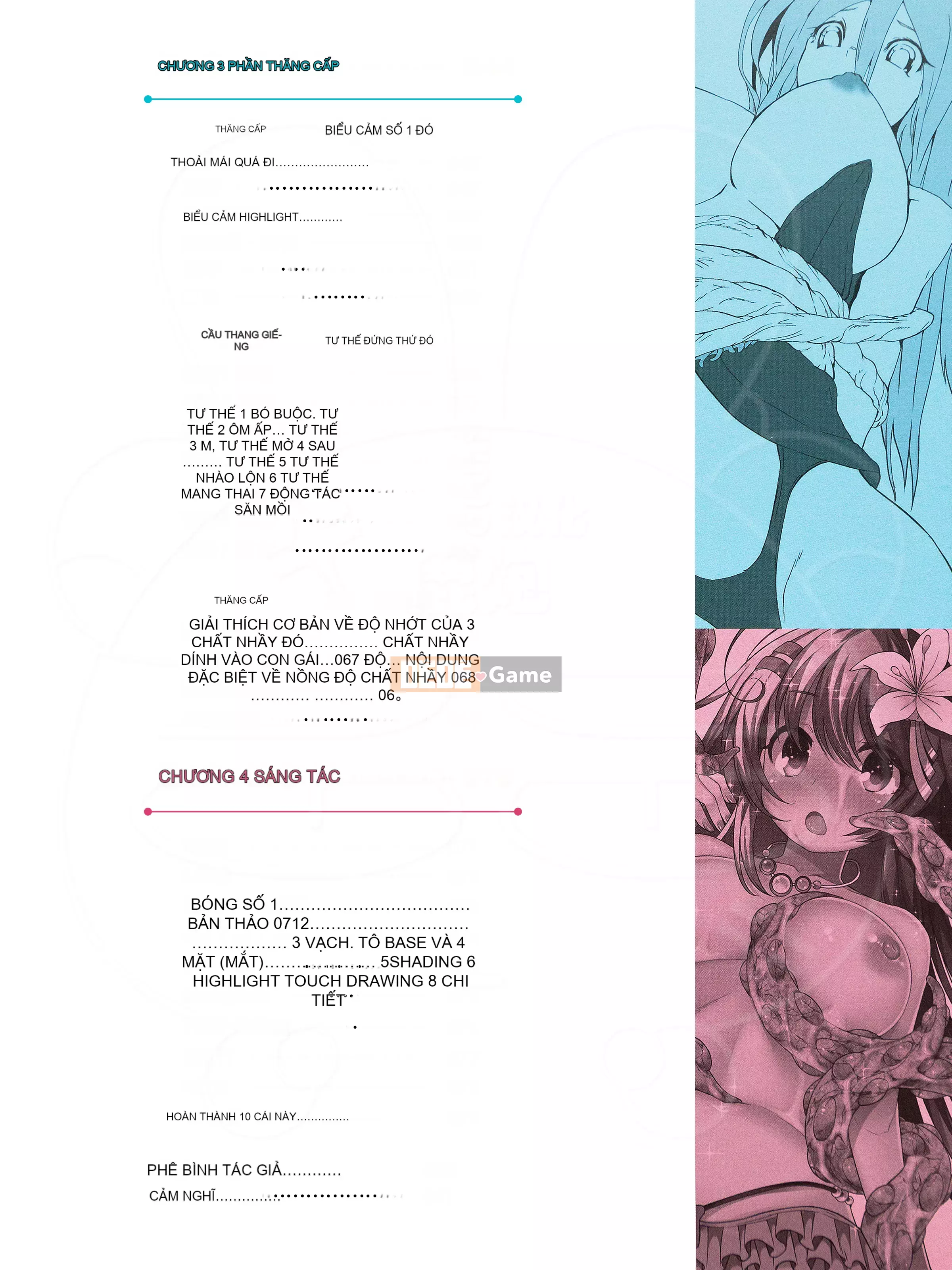 [Ichijinsha] Cách vẽ xúc tu