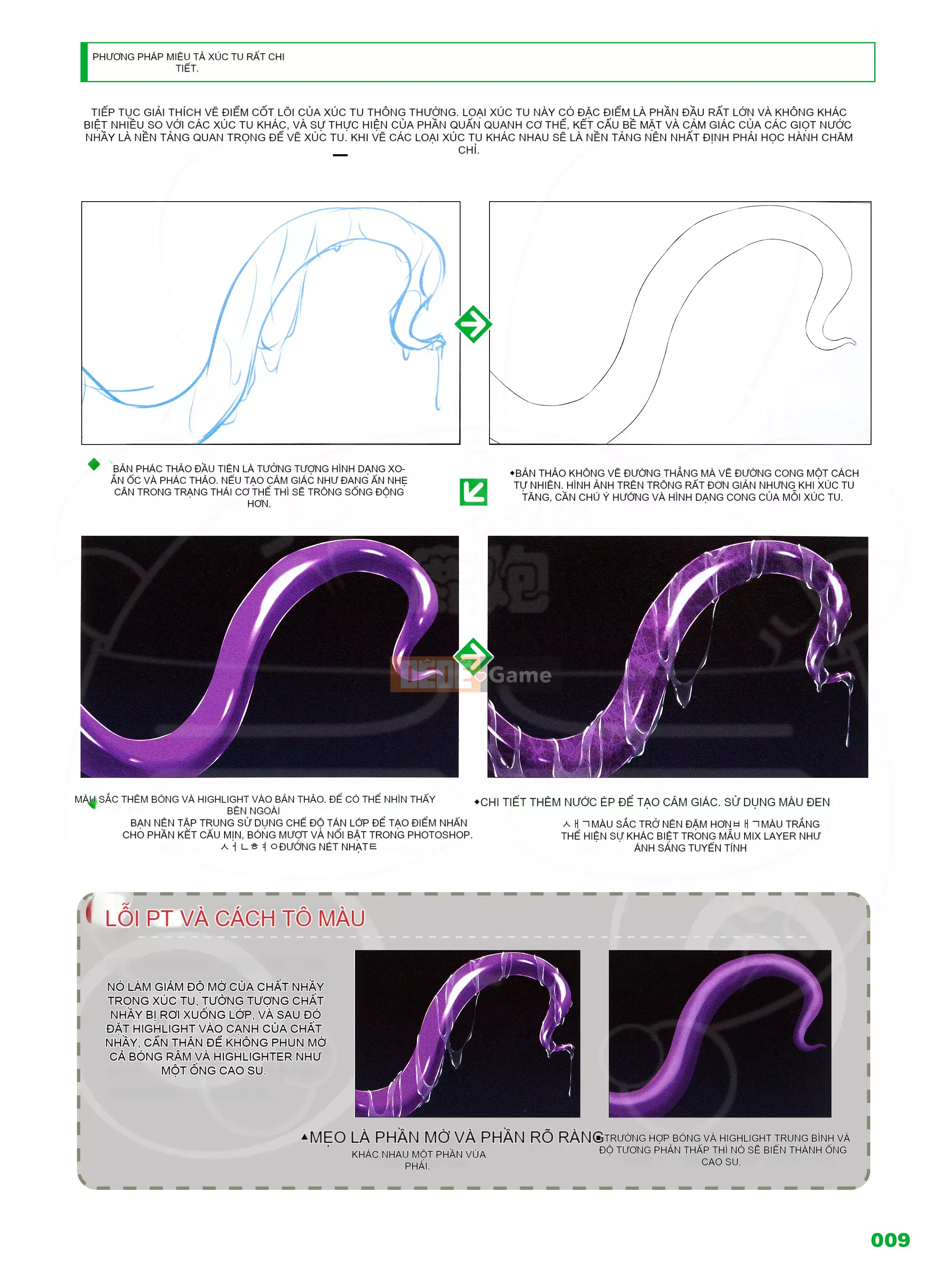 [Ichijinsha] Cách vẽ xúc tu