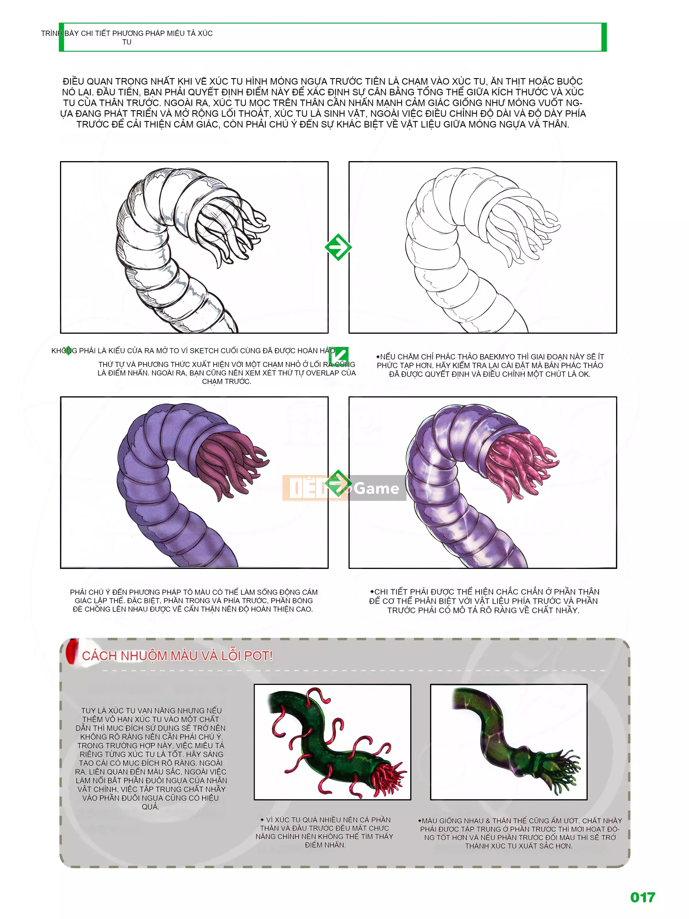 [Ichijinsha] Cách vẽ xúc tu