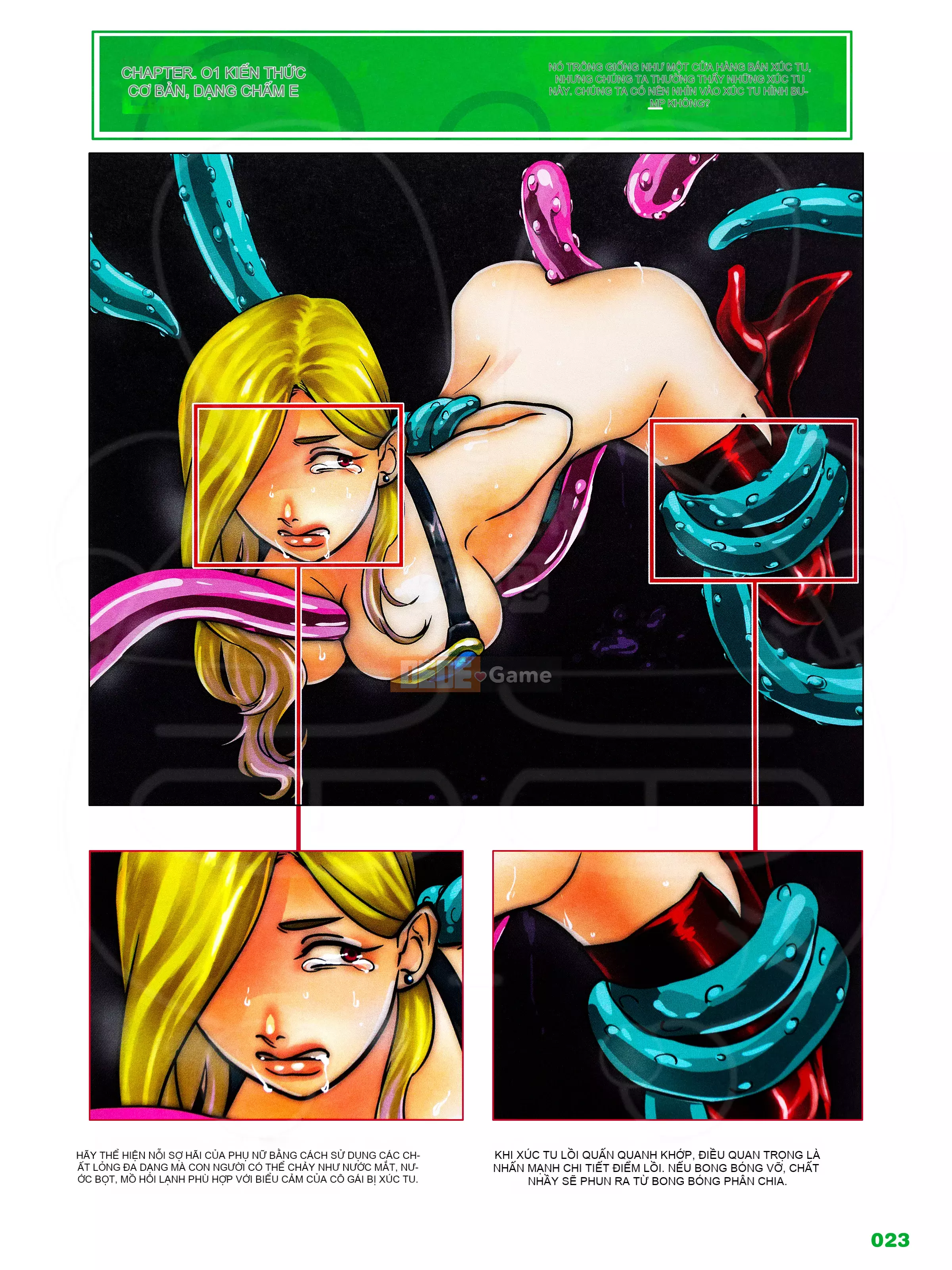 [Ichijinsha] Cách vẽ xúc tu