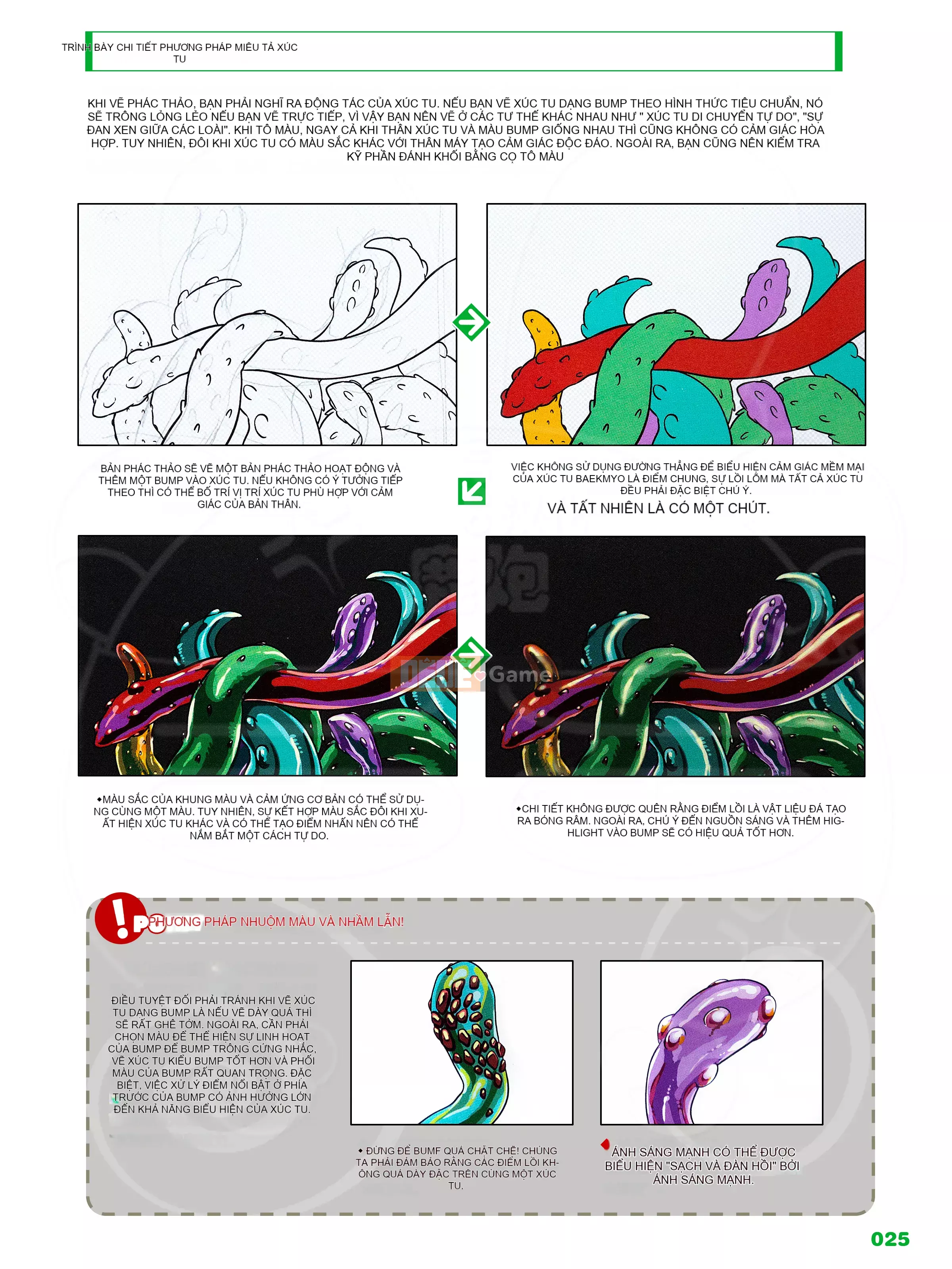 [Ichijinsha] Cách vẽ xúc tu