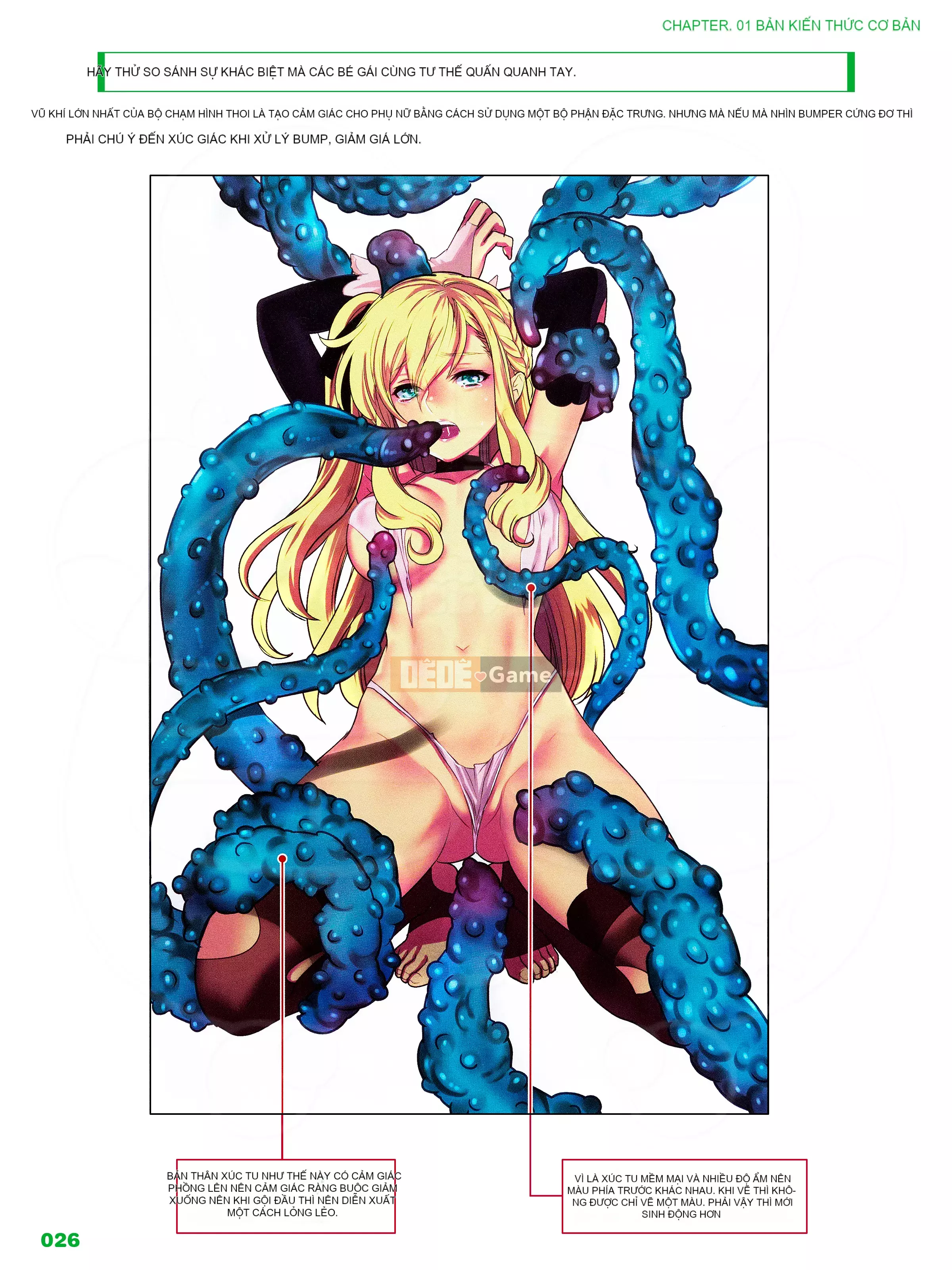 [Ichijinsha] Cách vẽ xúc tu