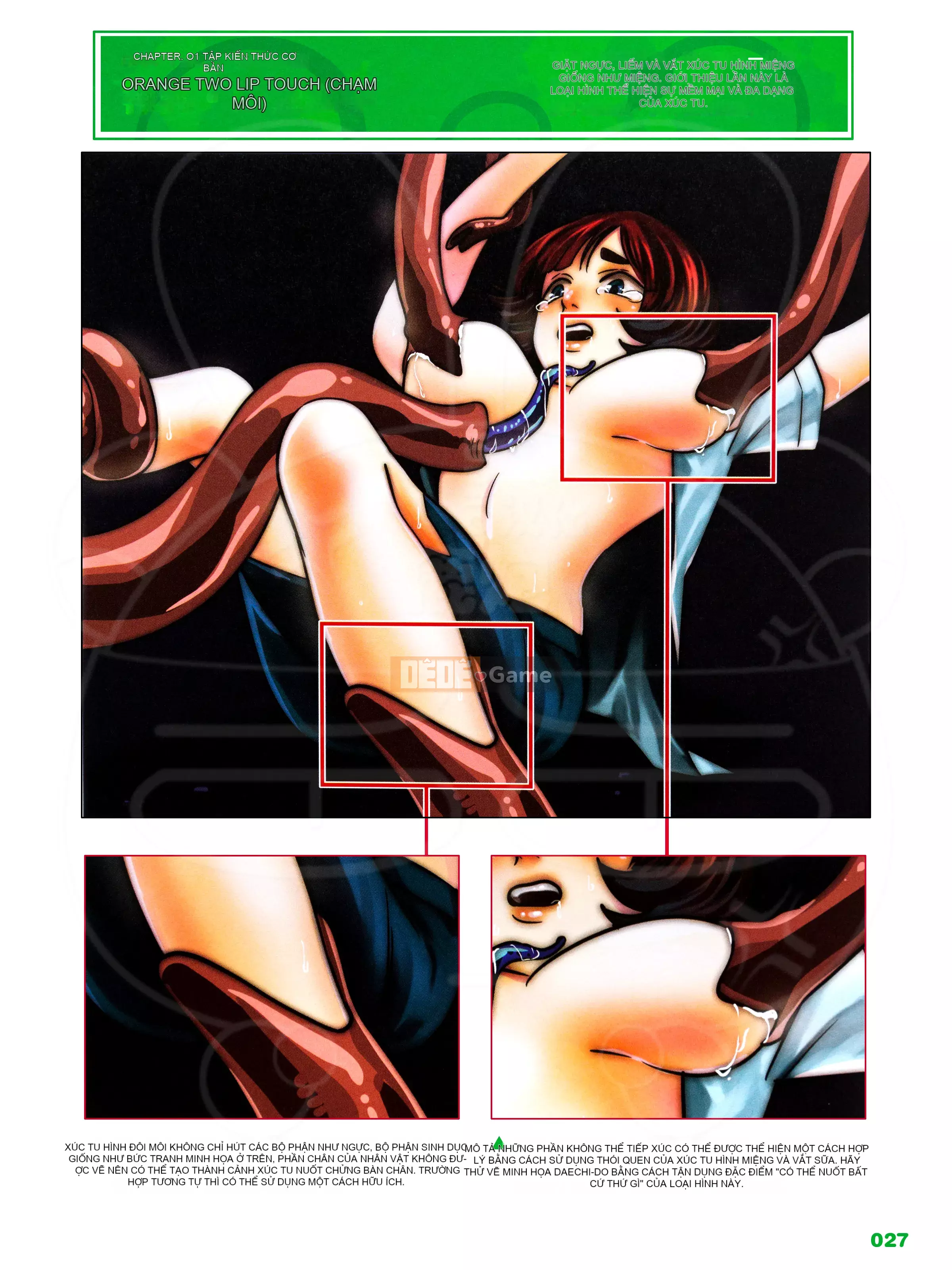 [Ichijinsha] Cách vẽ xúc tu