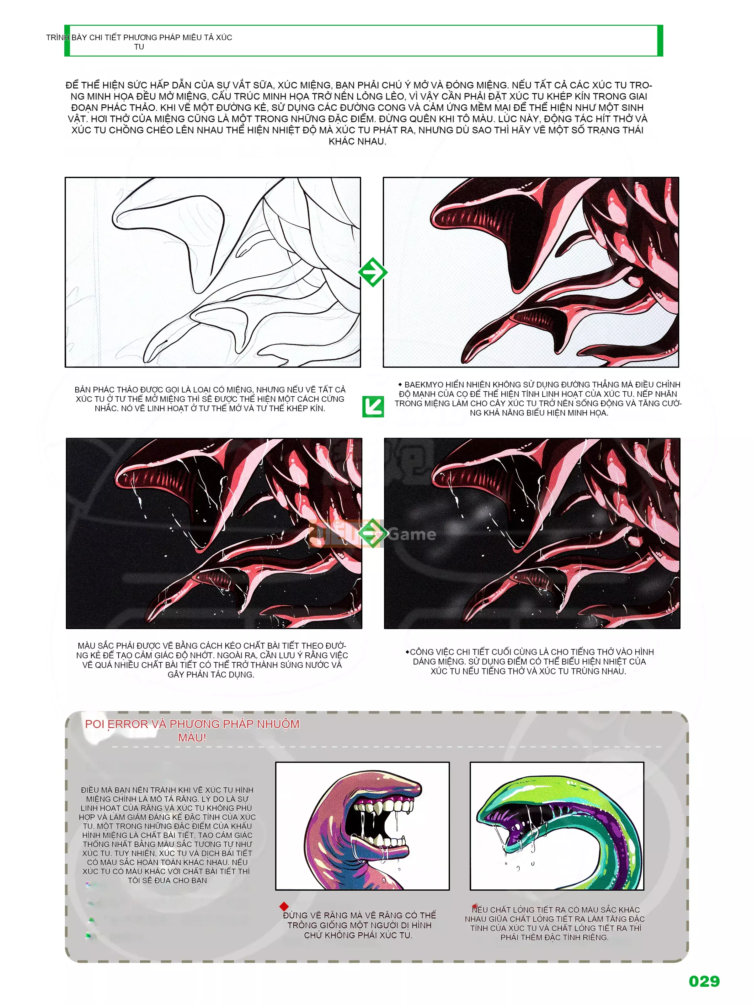 [Ichijinsha] Cách vẽ xúc tu