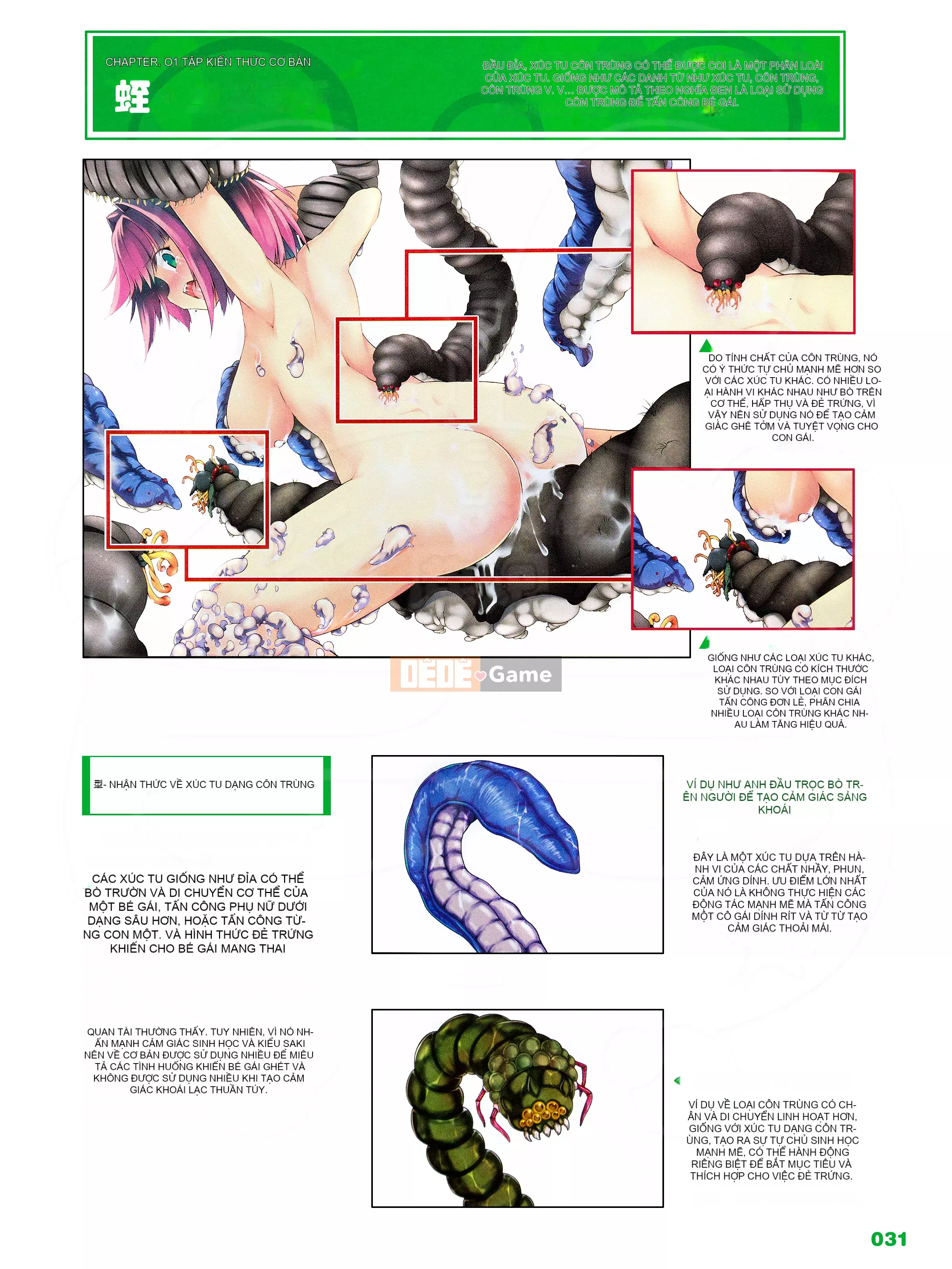 [Ichijinsha] Cách vẽ xúc tu