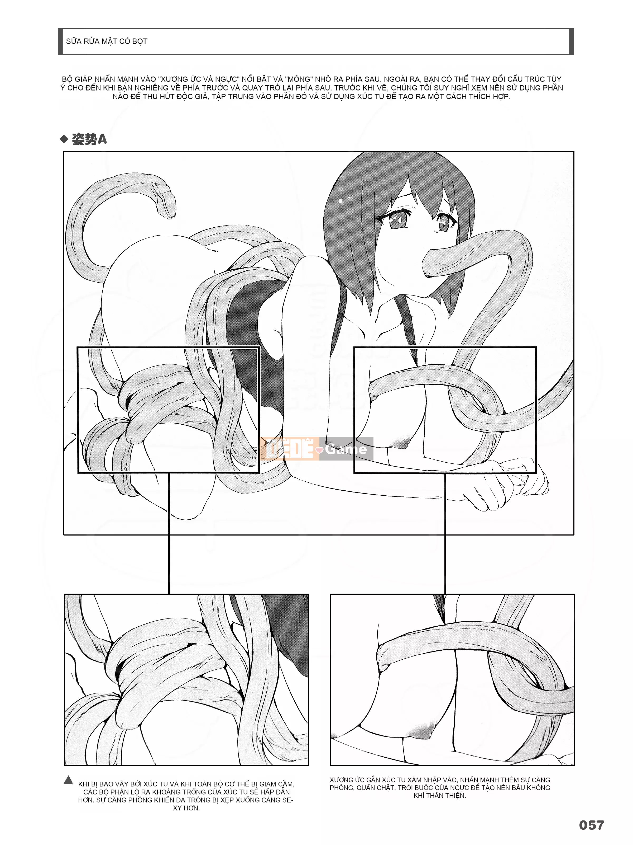 [Ichijinsha] Cách vẽ xúc tu