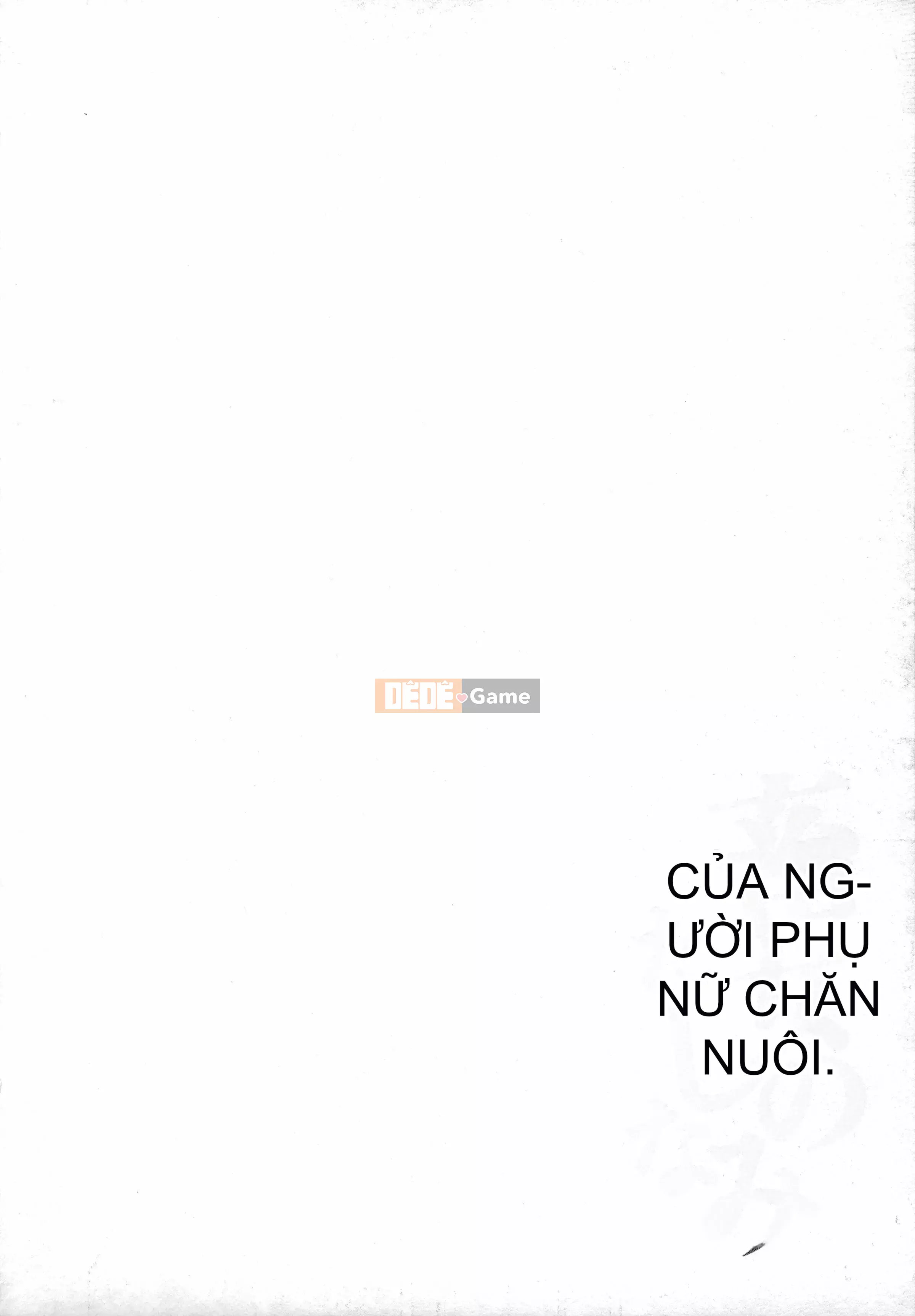 [Naniwamichi Matatabi] Chikujo không có tài năng