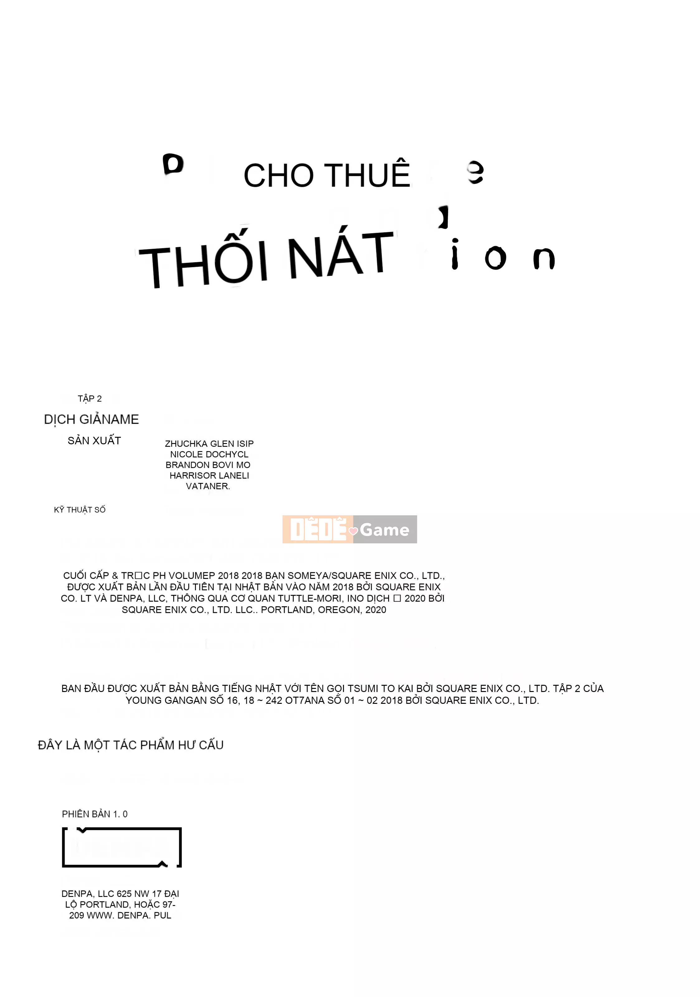 [Someya Yuu] Tội lỗi cho Kai 2 | [You Someya] Niềm vui và sự thối nát, Tập 2 [Đã kiểm duyệt]