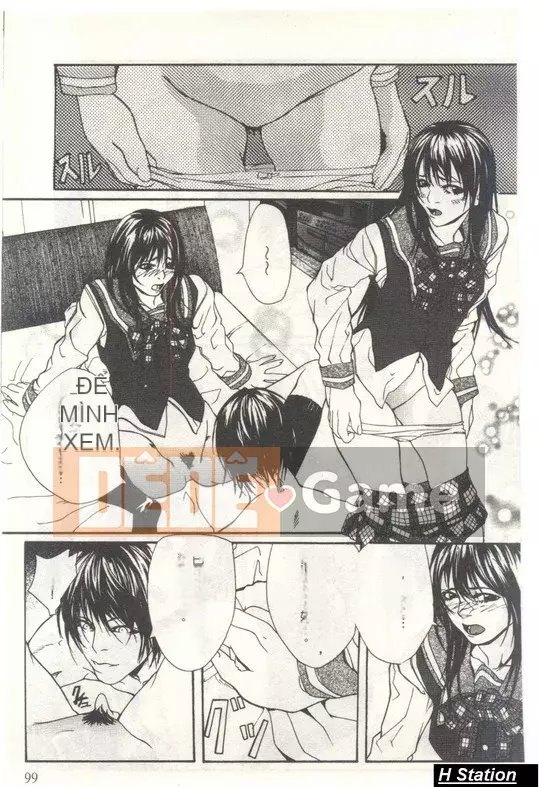 [Ouma] Tôi cảm thấy điều đó bởi vì tôi là một cô gái