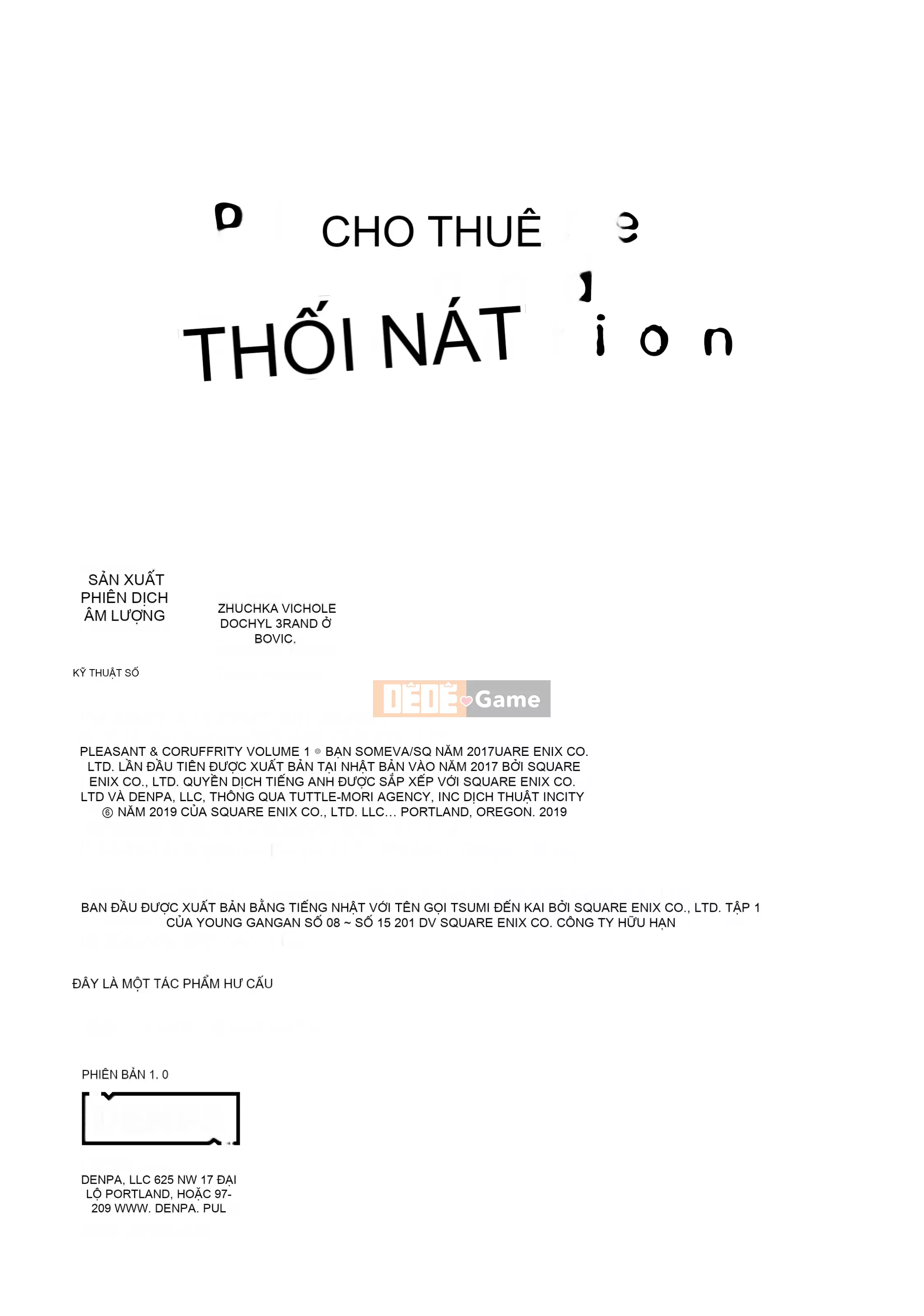 [You Someya] Khoái lạc & Tham nhũng, Tập 1 [Sách Denpa] [Đã kiểm duyệt]