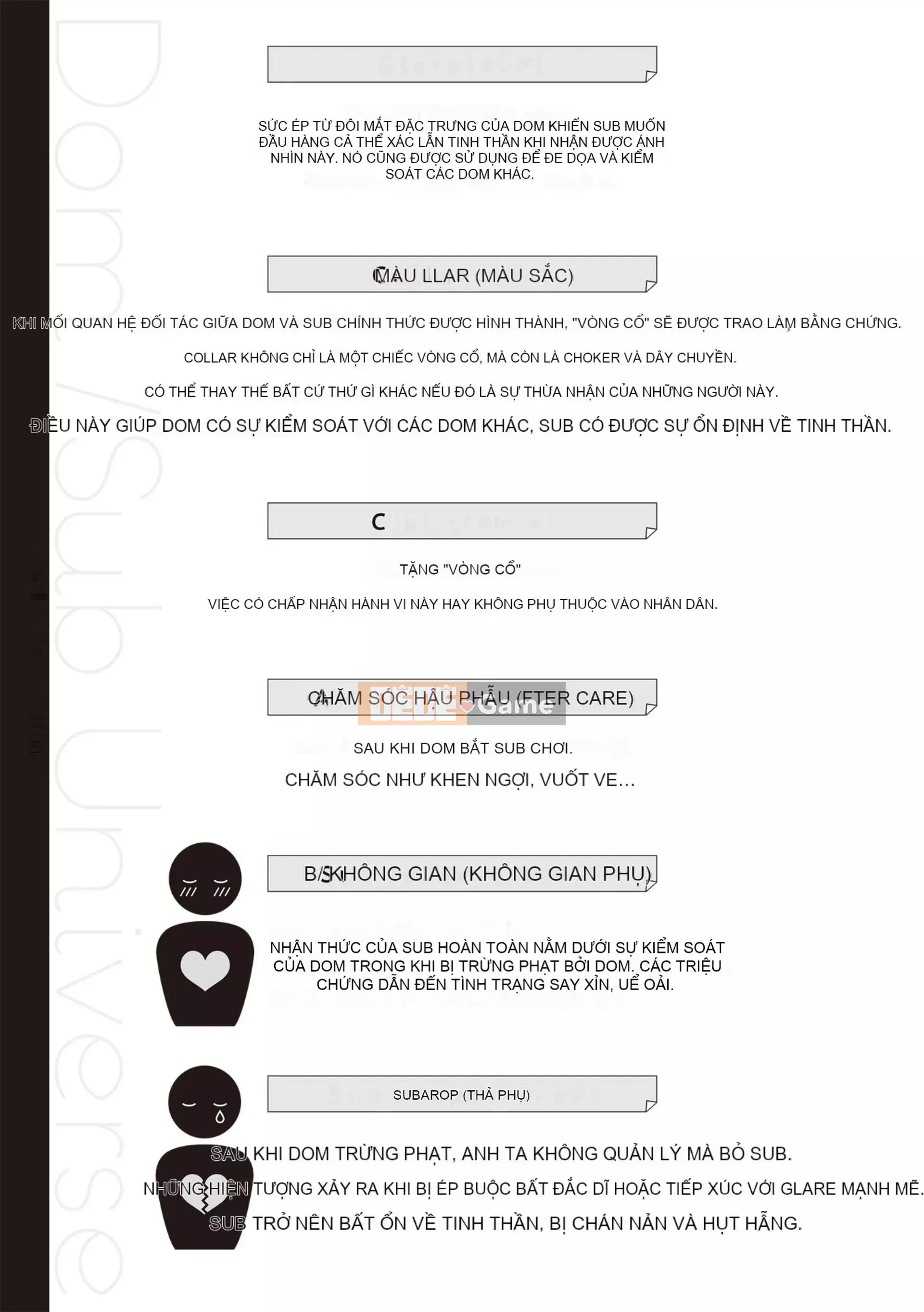 [Tuyển tập] Vũ trụ DomSub BL