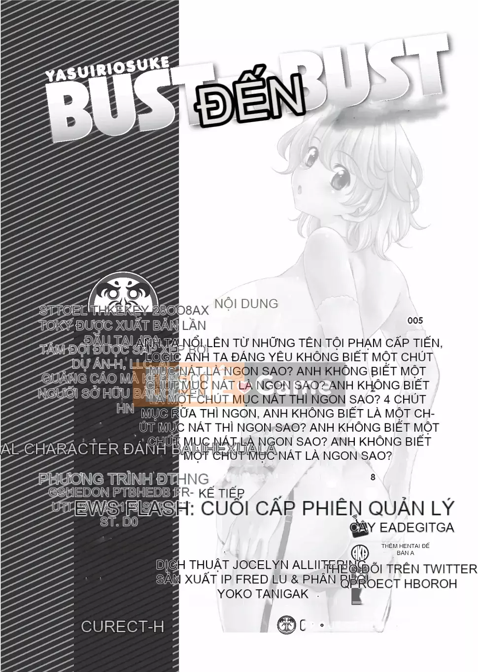 [Yasui Riosuke] Bust to Bust - Chichi Ha Chichi ni | Bust to Bust -Chichi wa Chichi ni [Decensored]