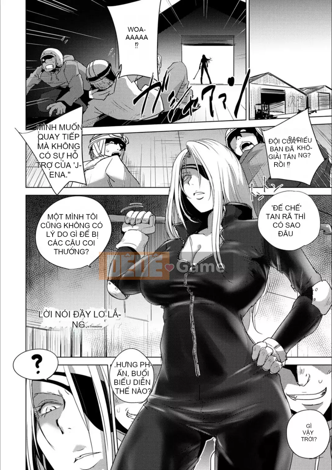 [Deinoji] Tàu điện ngầm Haijoku [Dịch máy Vexling] [Kỹ thuật số]