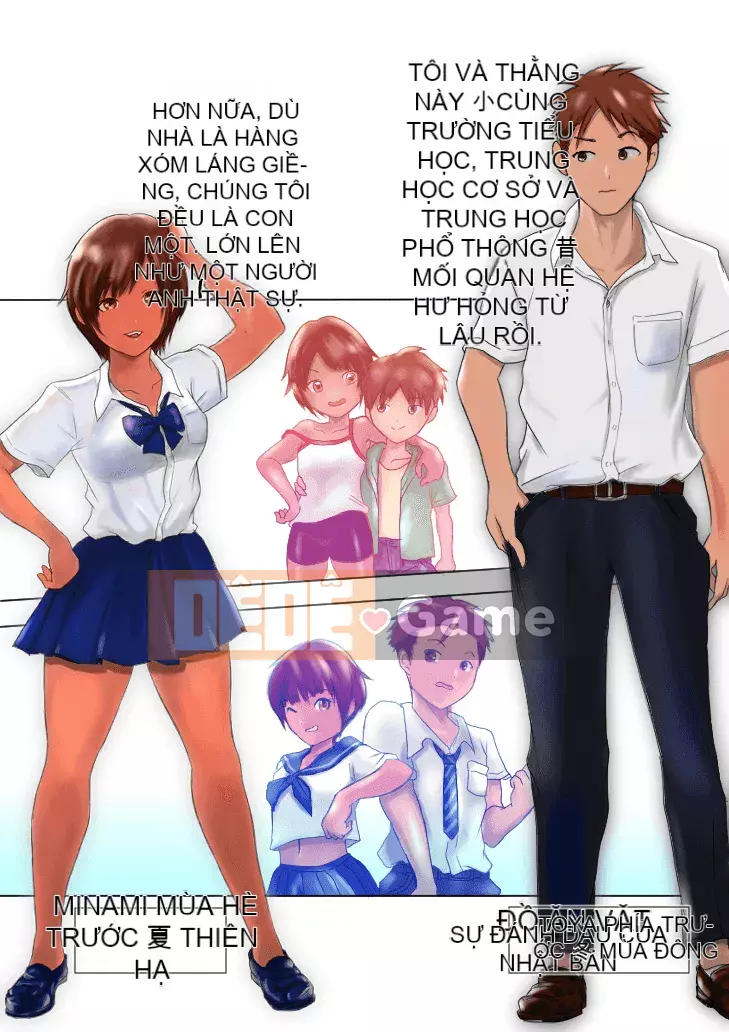 [Ameyuki] Người bạn thời thơ ấu của Brown Boyish