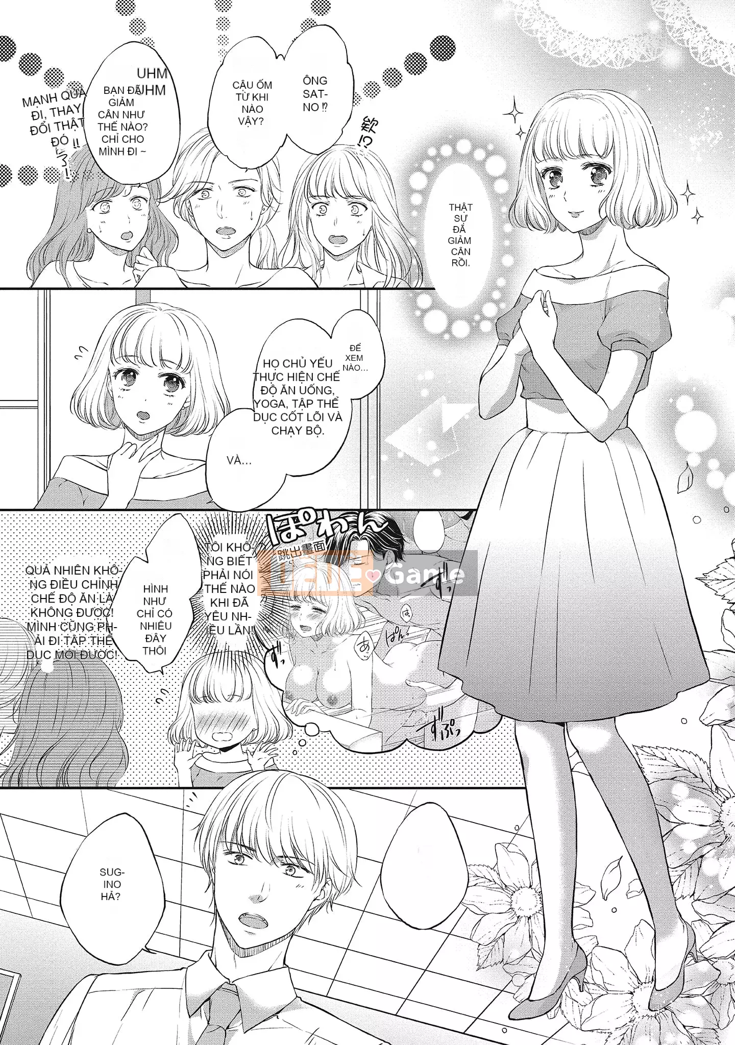 [Sanxia] Bạn gái bằng thịt và bạn trai ngọt ngào ~ Trận chiến giảm cân trên giường ngọt ngào và béo ngậy ~