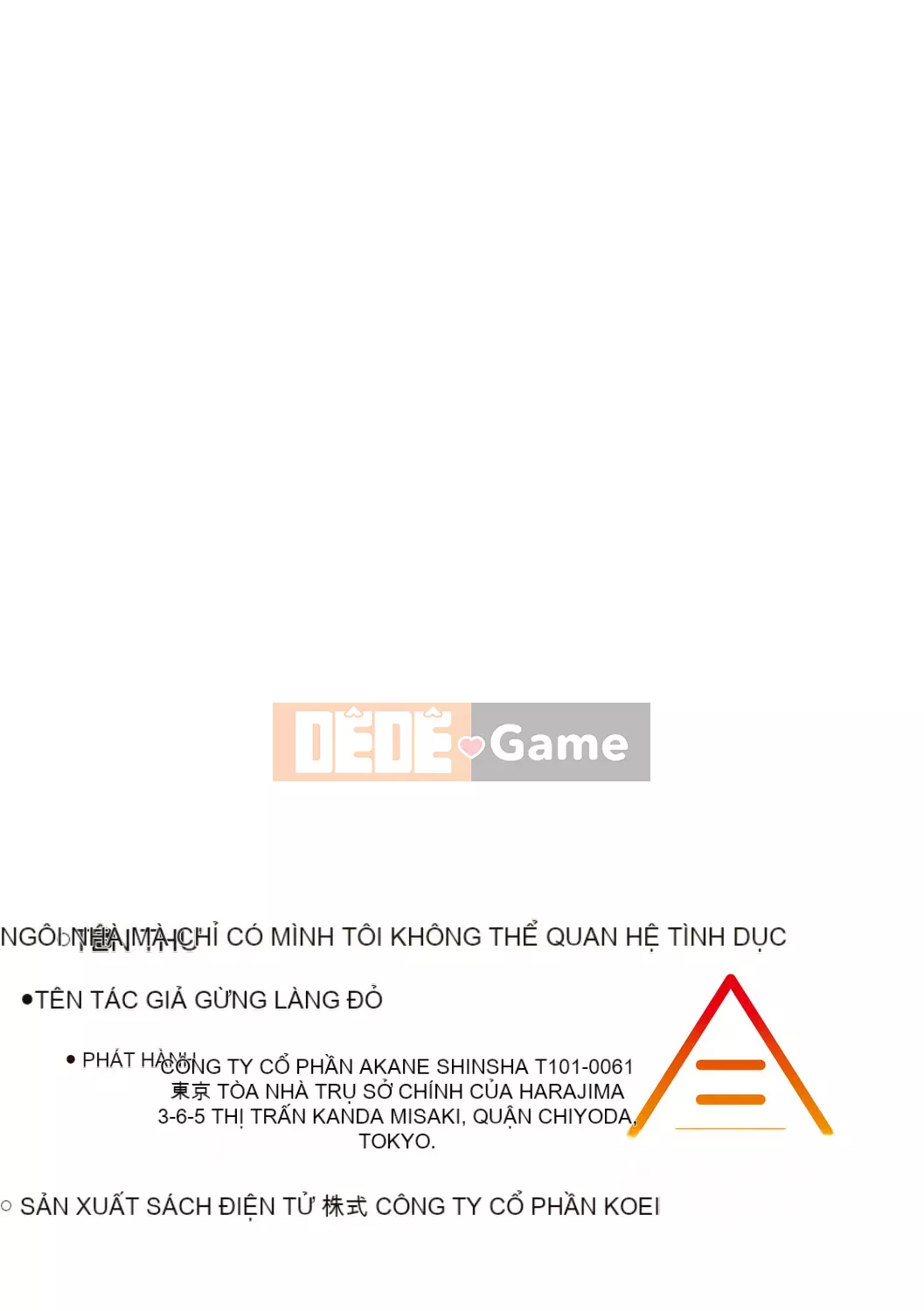 [Kumura Karu] Ngôi nhà mà tôi không thể quan hệ tình dục [Innocent Hankagumi][MJK-22-D2779]