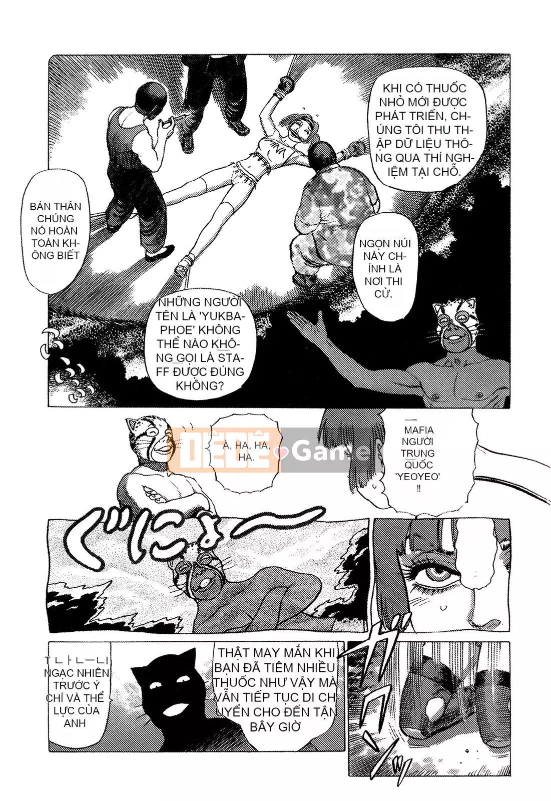 [Chim không hót của nhóm Trung Quốc][Takatsugu Yamamoto] Dan Amou Tập 3