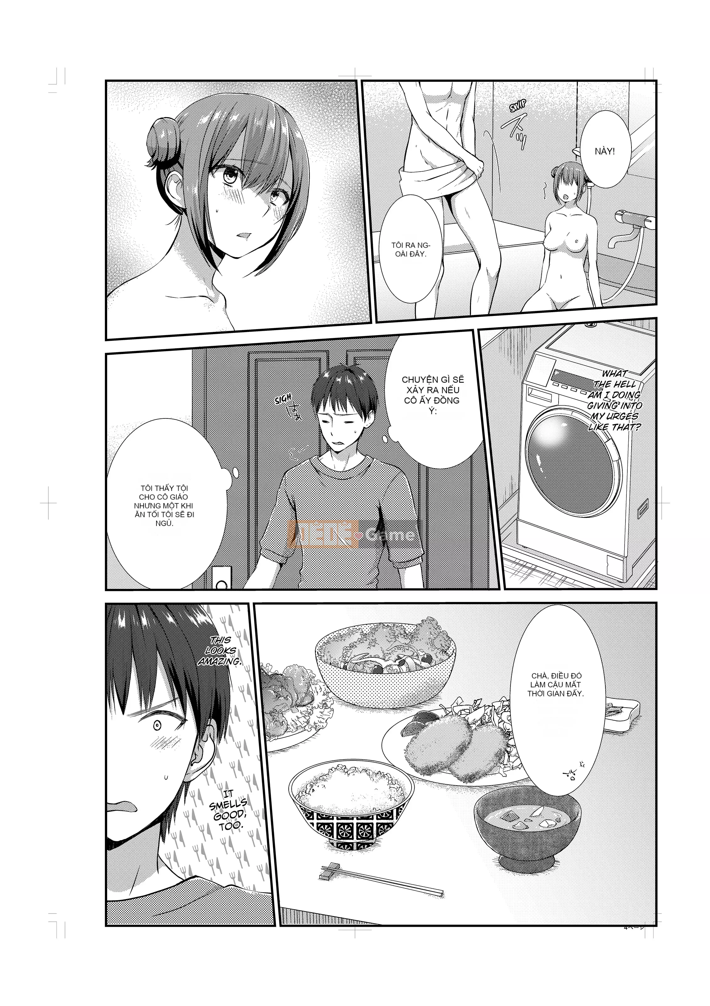 [Takamiya Hairi] Sống thử với em họ nghịch ngợm-Tôi không thể chịu nổi thân hình không mảnh vải che thân của mình!