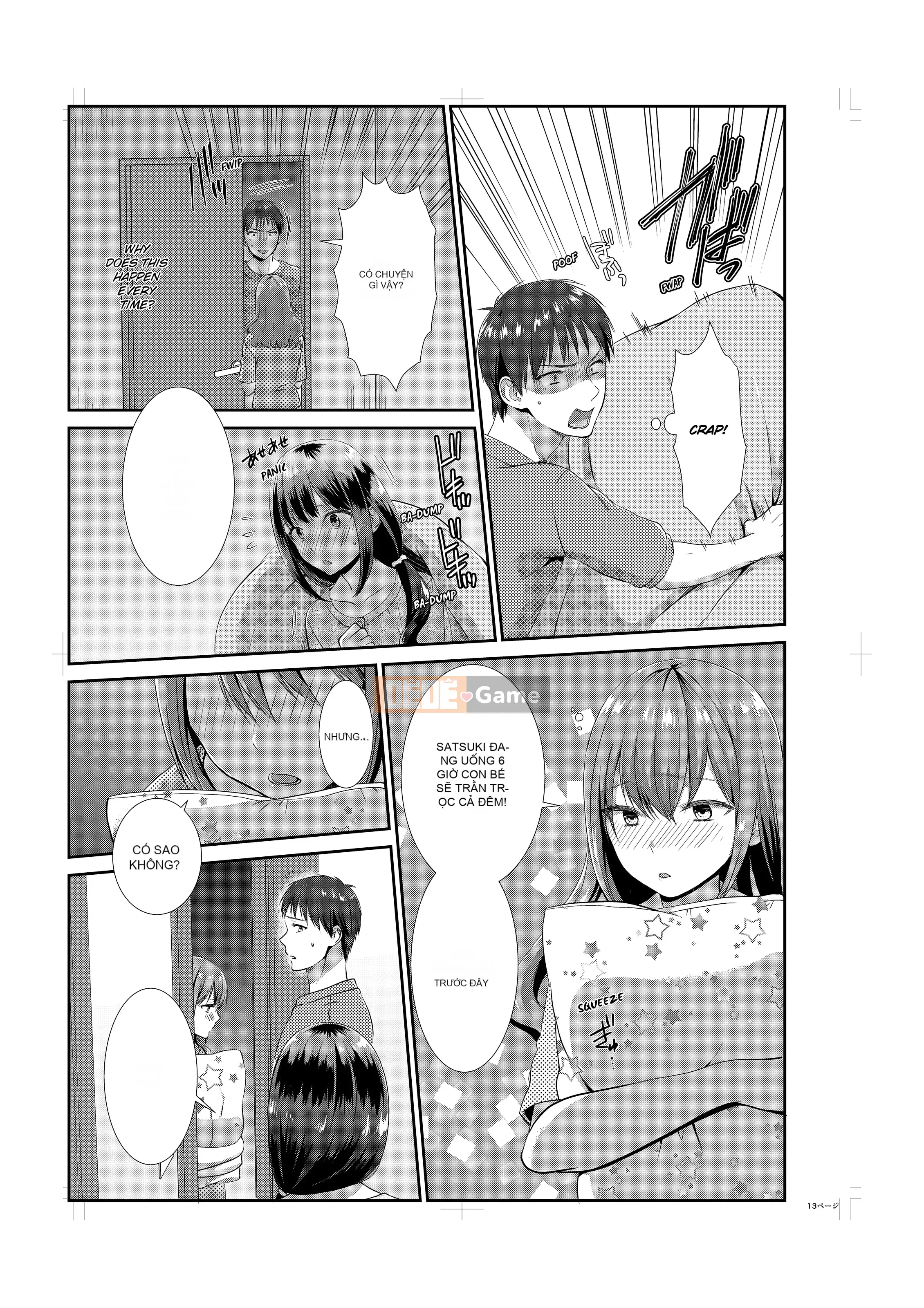 [Takamiya Hairi] Sống thử với em họ nghịch ngợm-Tôi không thể chịu nổi thân hình không mảnh vải che thân của mình!