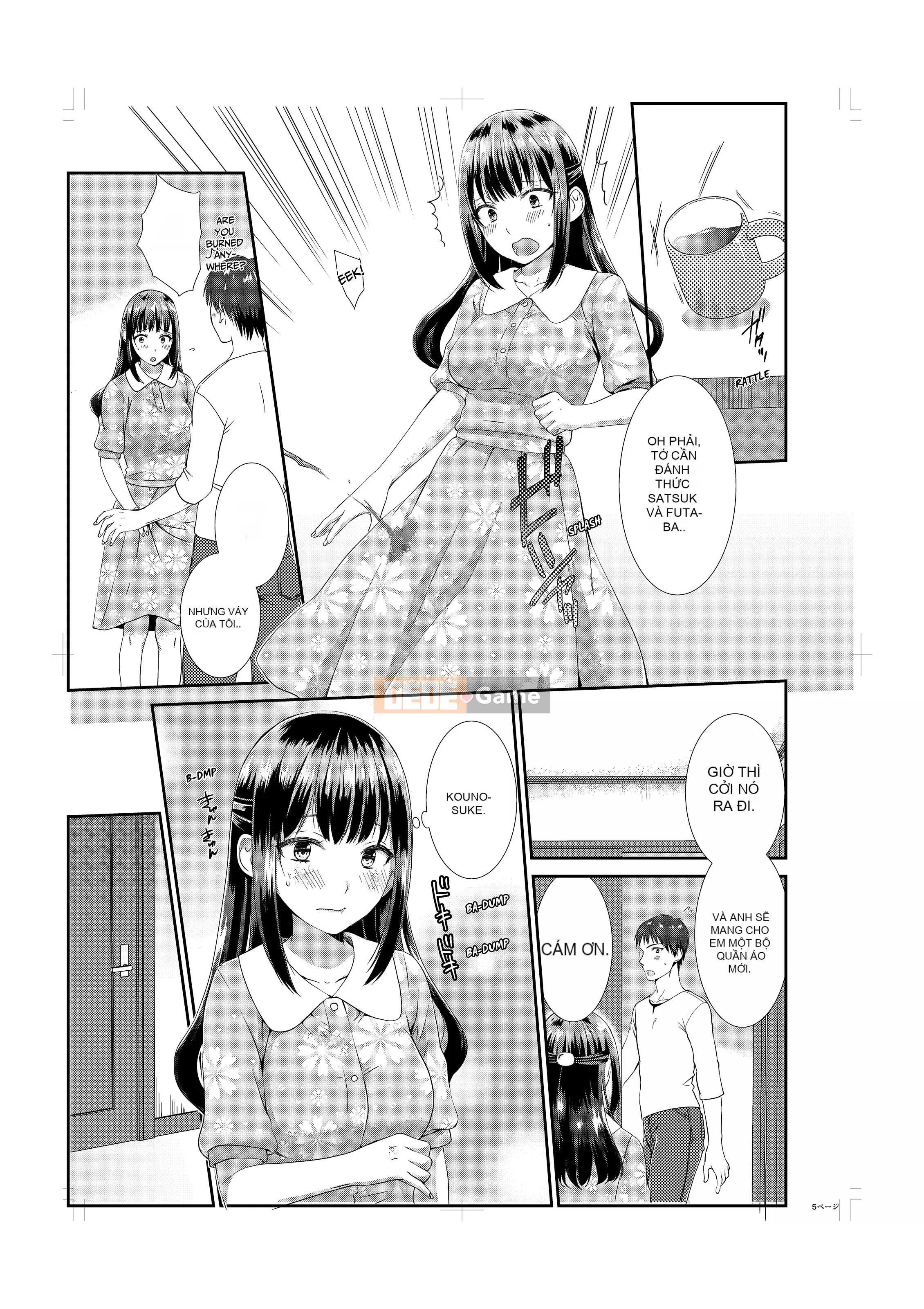 [Takamiya Hairi] Sống thử với em họ nghịch ngợm-Tôi không thể chịu nổi thân hình không mảnh vải che thân của mình!