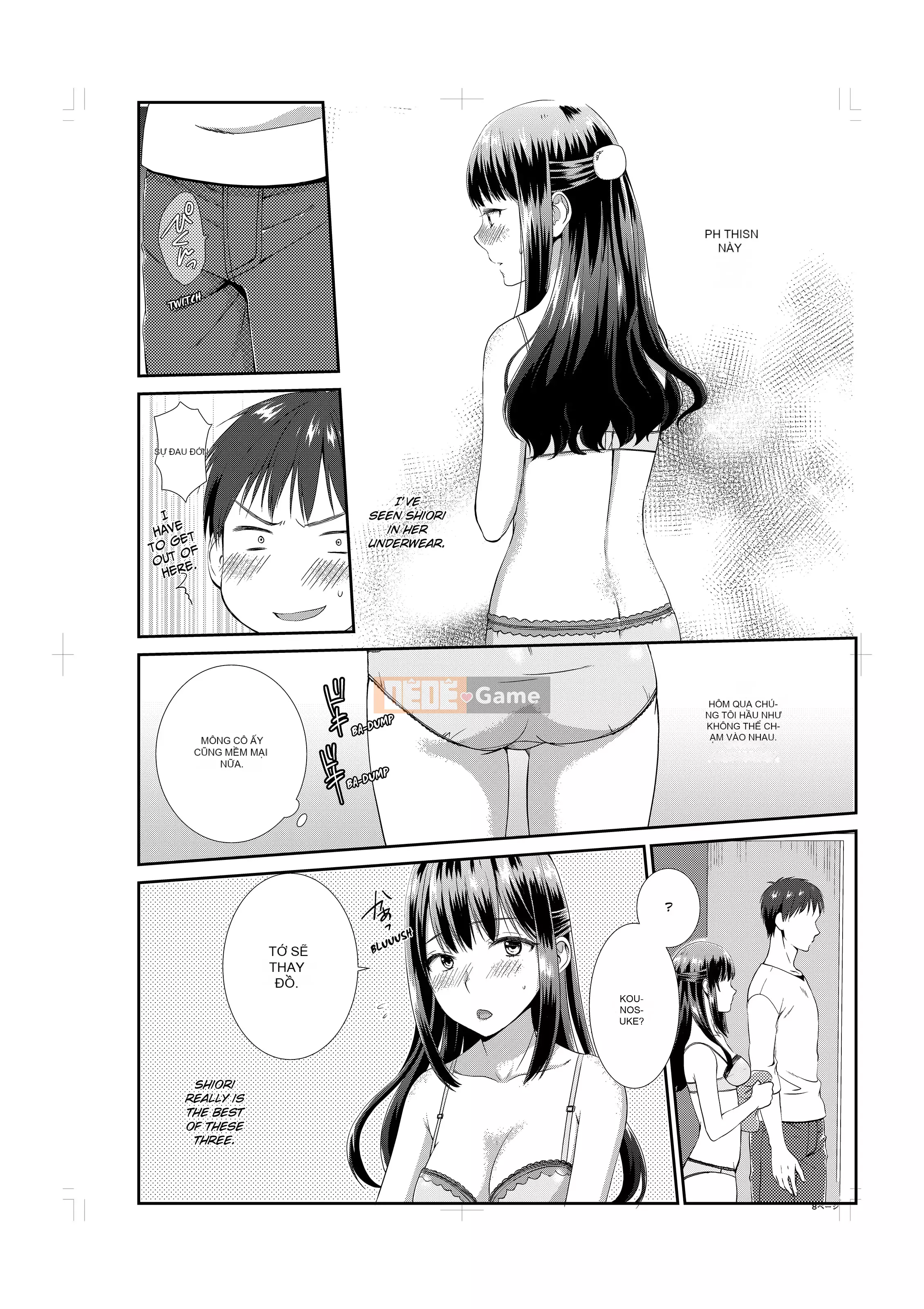 [Takamiya Hairi] Sống thử với em họ nghịch ngợm-Tôi không thể chịu nổi thân hình không mảnh vải che thân của mình!