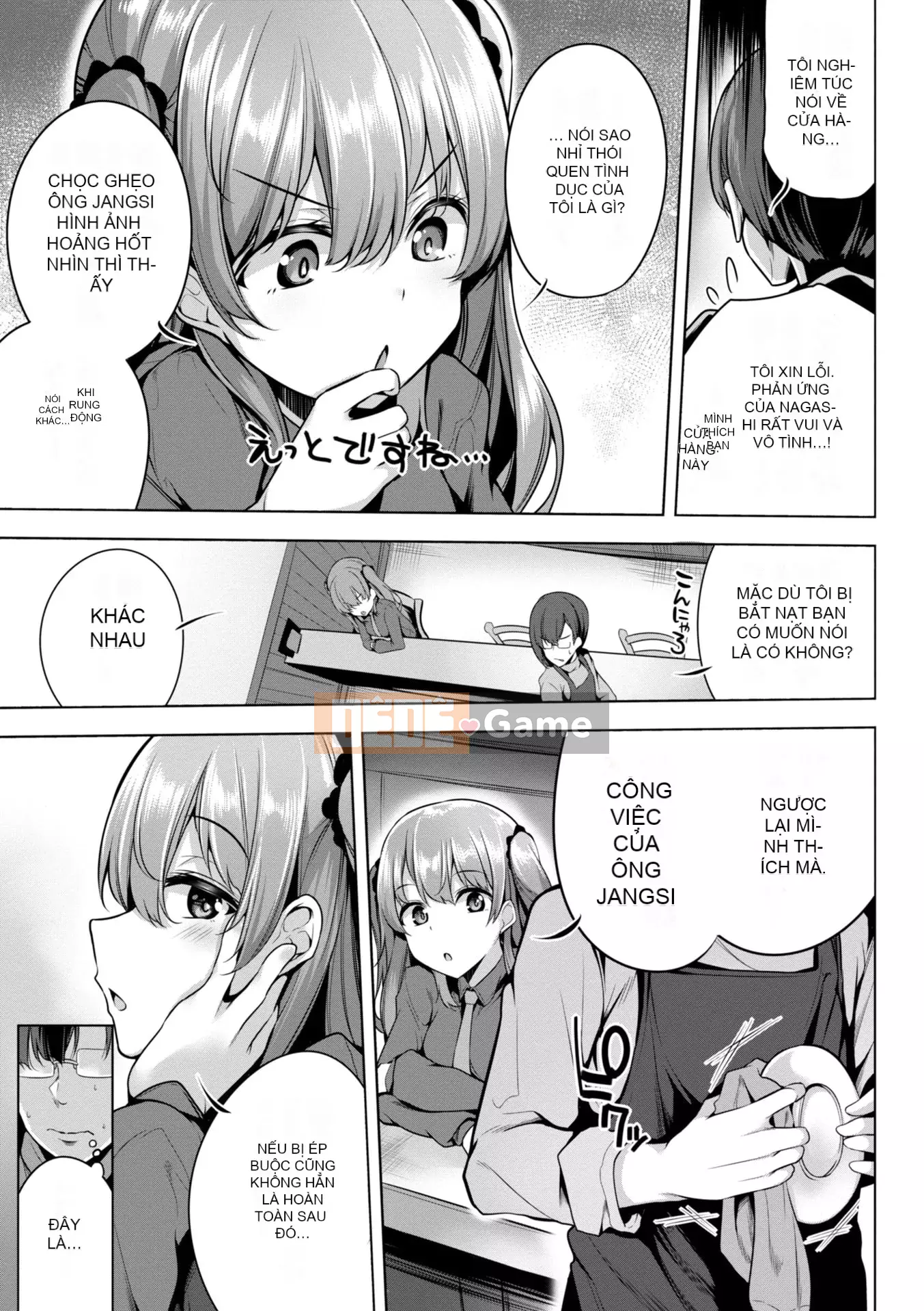 [Yoshida] Tôi sẽ không để bạn gọi tôi là nhóc nữa đâu.