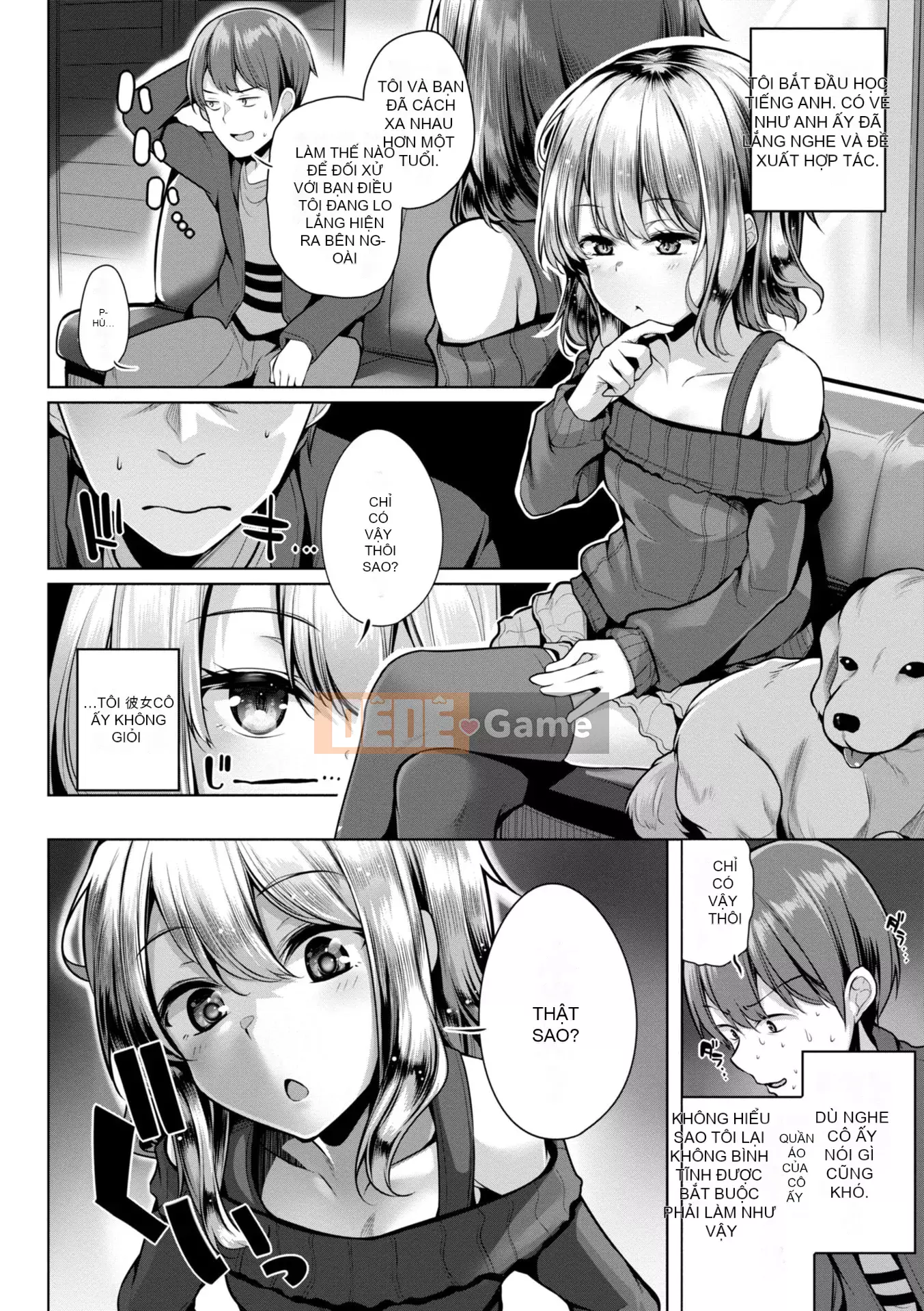 [Yoshida] Tôi sẽ không để bạn gọi tôi là nhóc nữa đâu.