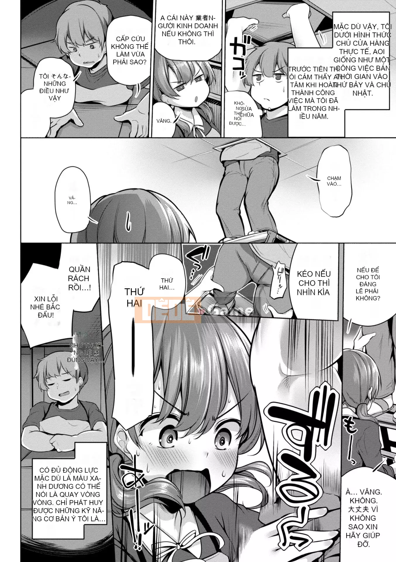 [Yoshida] Tôi sẽ không để bạn gọi tôi là nhóc nữa đâu.