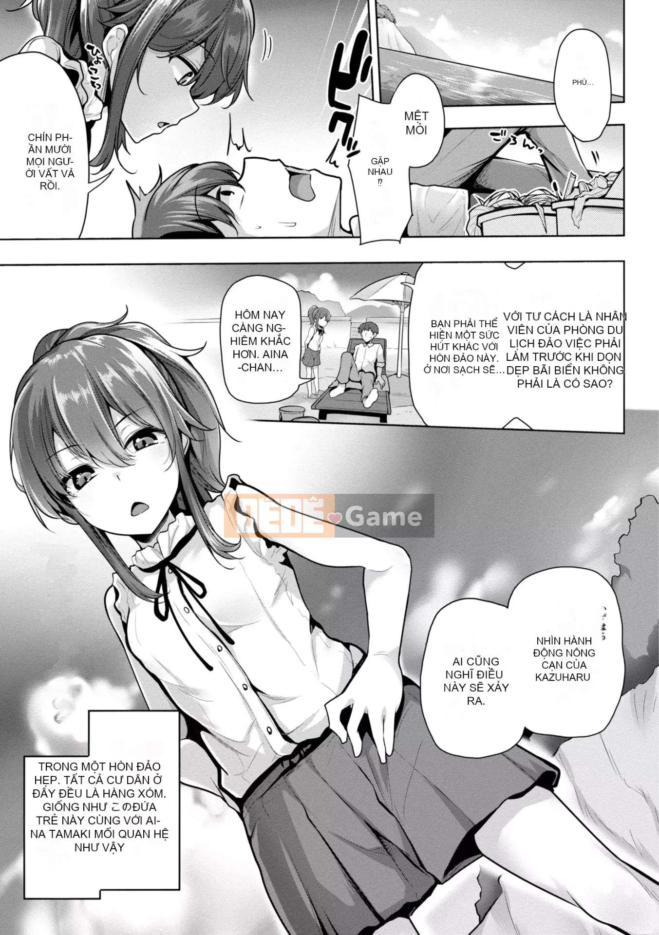 [Yoshida] Tôi sẽ không để bạn gọi tôi là nhóc nữa đâu.