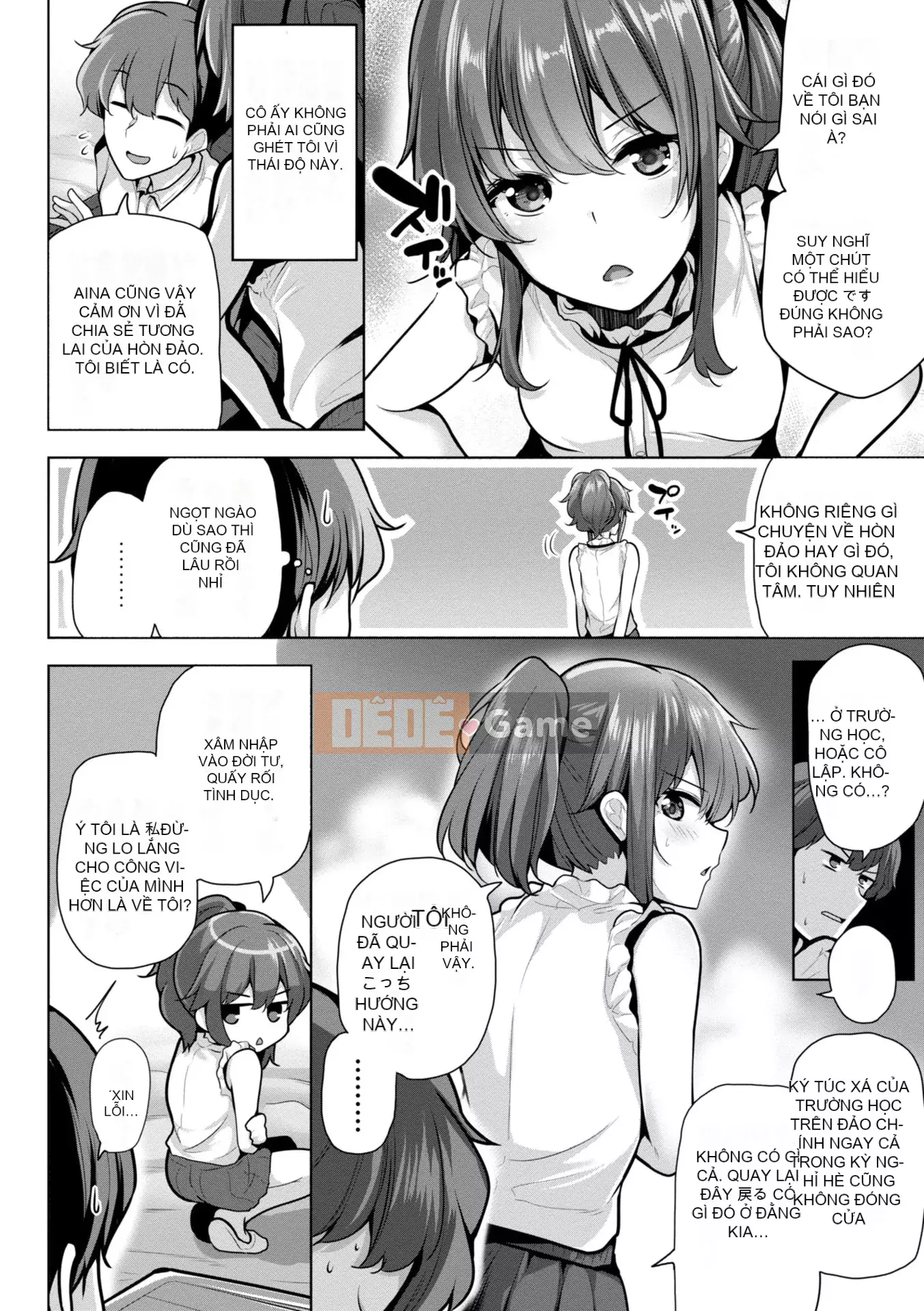 [Yoshida] Tôi sẽ không để bạn gọi tôi là nhóc nữa đâu.