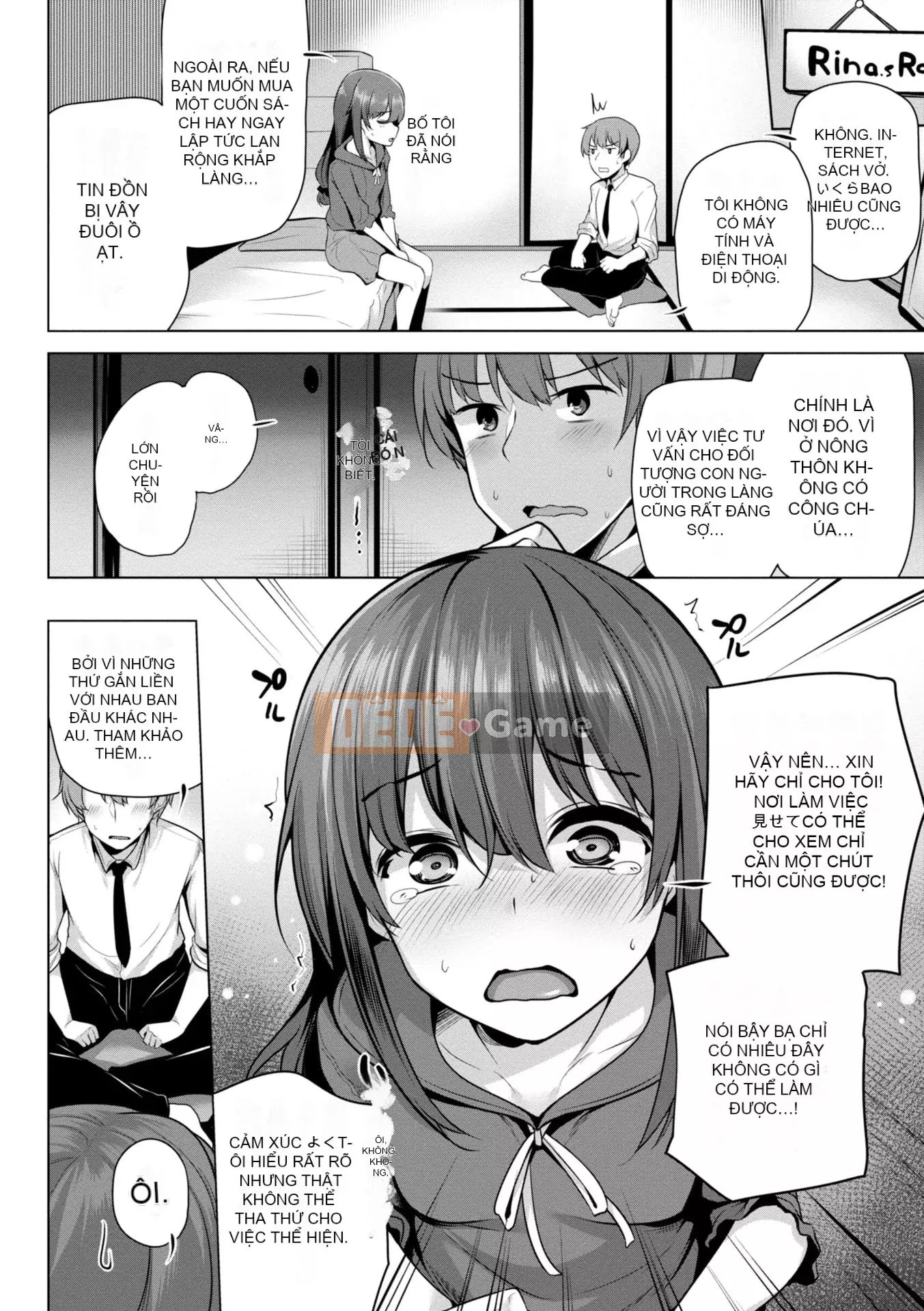 [Yoshida] Tôi sẽ không để bạn gọi tôi là nhóc nữa đâu.