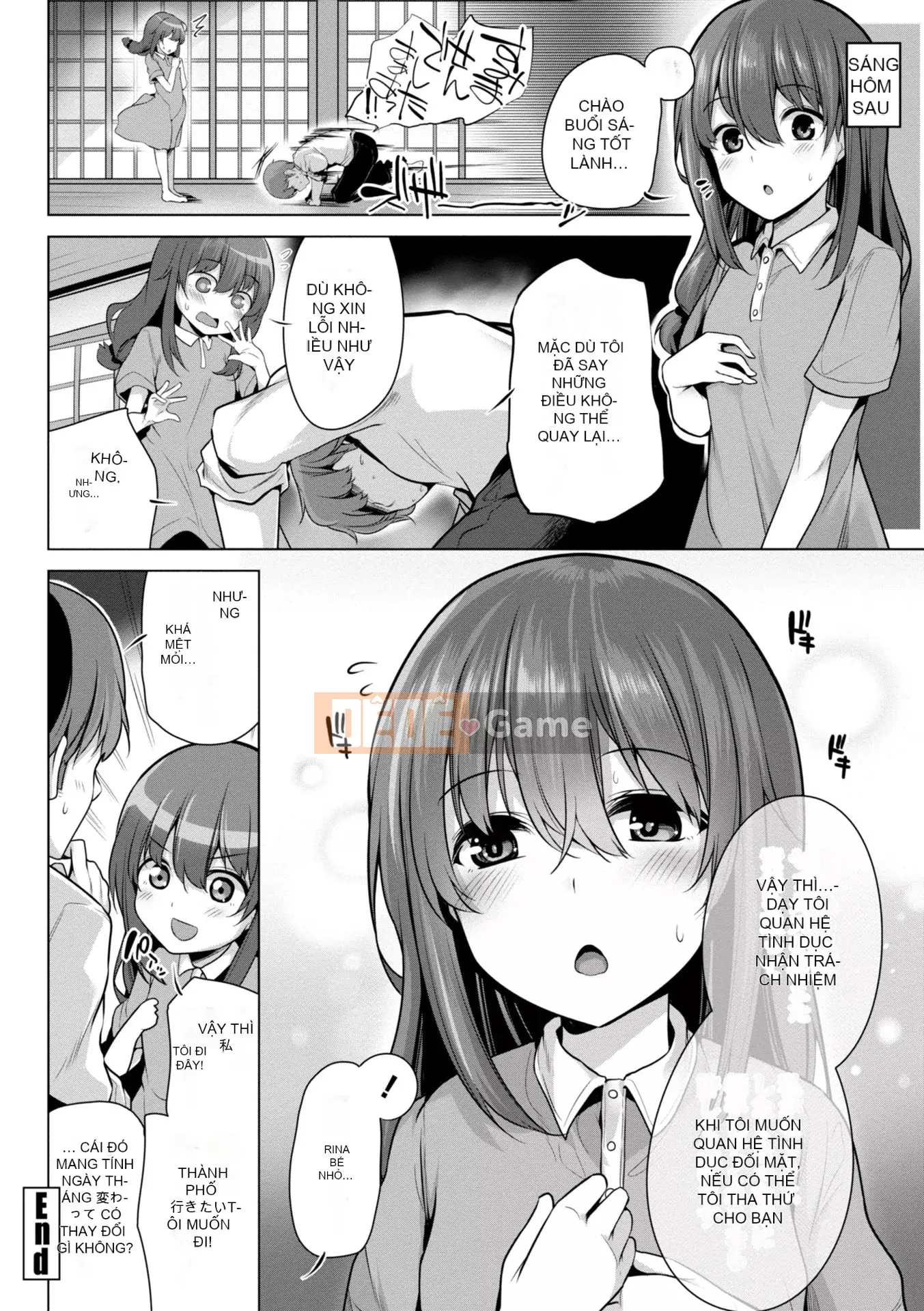 [Yoshida] Tôi sẽ không để bạn gọi tôi là nhóc nữa đâu.