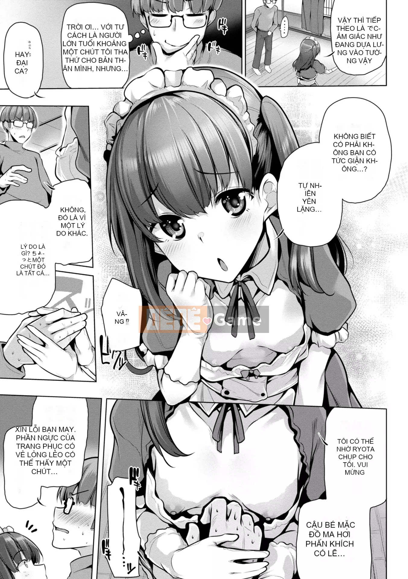 [Yoshida] Tôi sẽ không để bạn gọi tôi là nhóc nữa đâu.