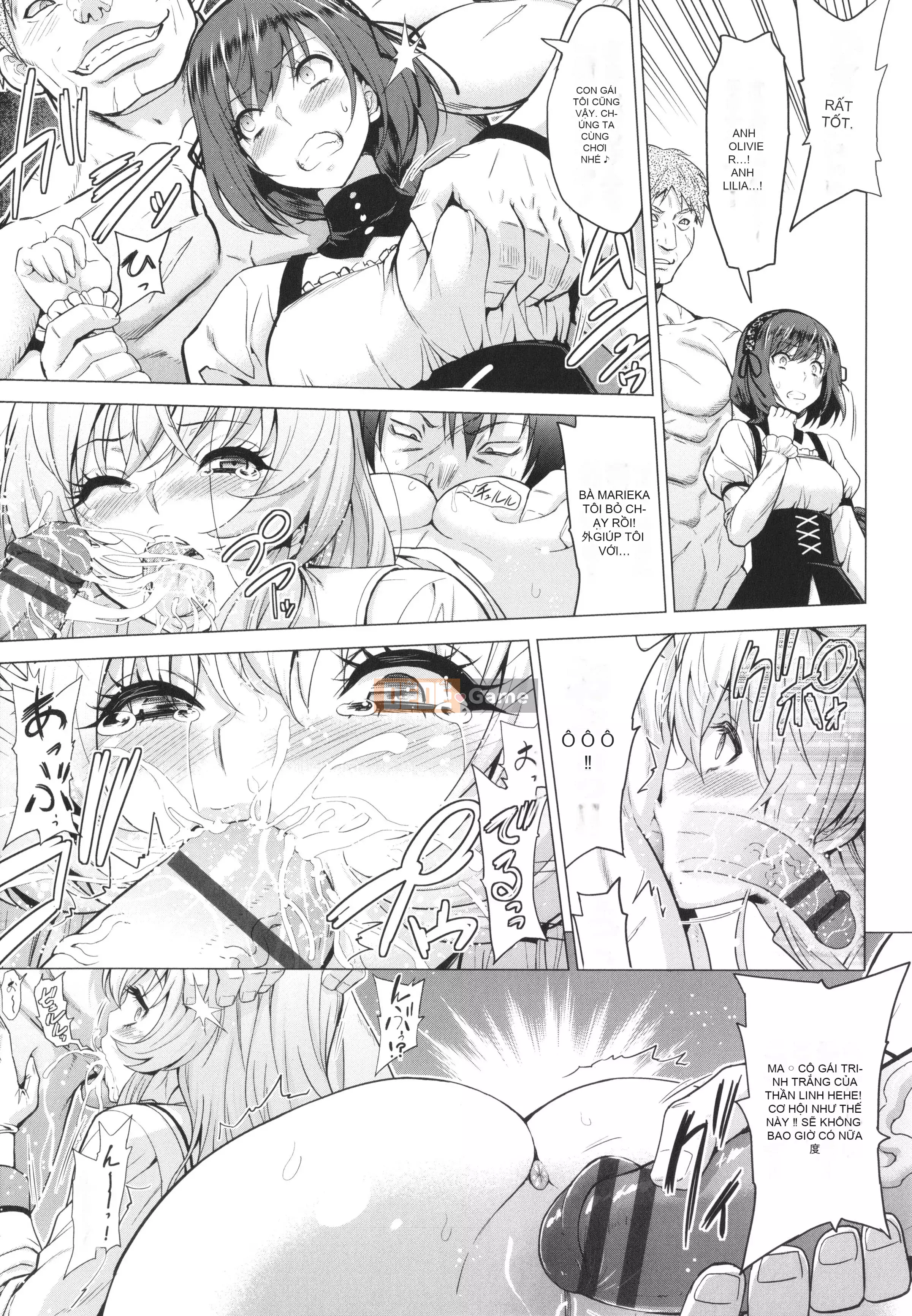 [Yamada Gogogo] Seijo no Brand -Thông báo về sự tuyệt vọng- + Tờ rơi 4P