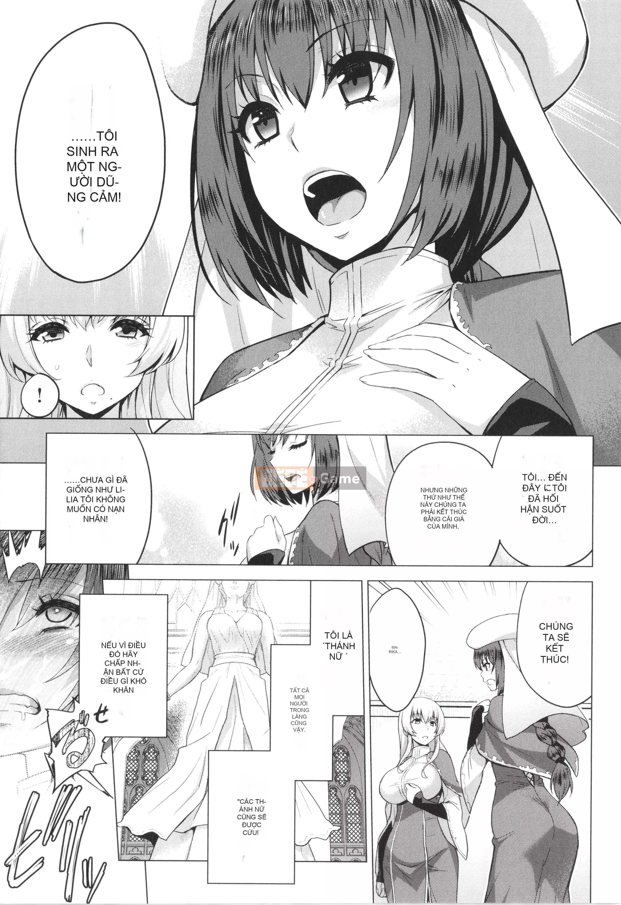 [Yamada Gogogo] Seijo no Brand -Thông báo về sự tuyệt vọng- + Tờ rơi 4P